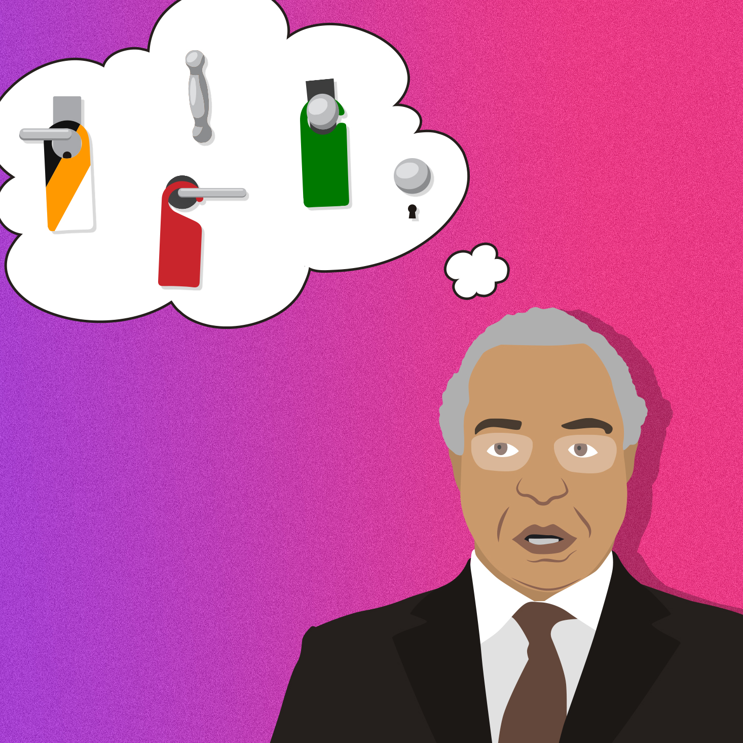 Costa gosta de maçanetas, mas pede a chave da porta