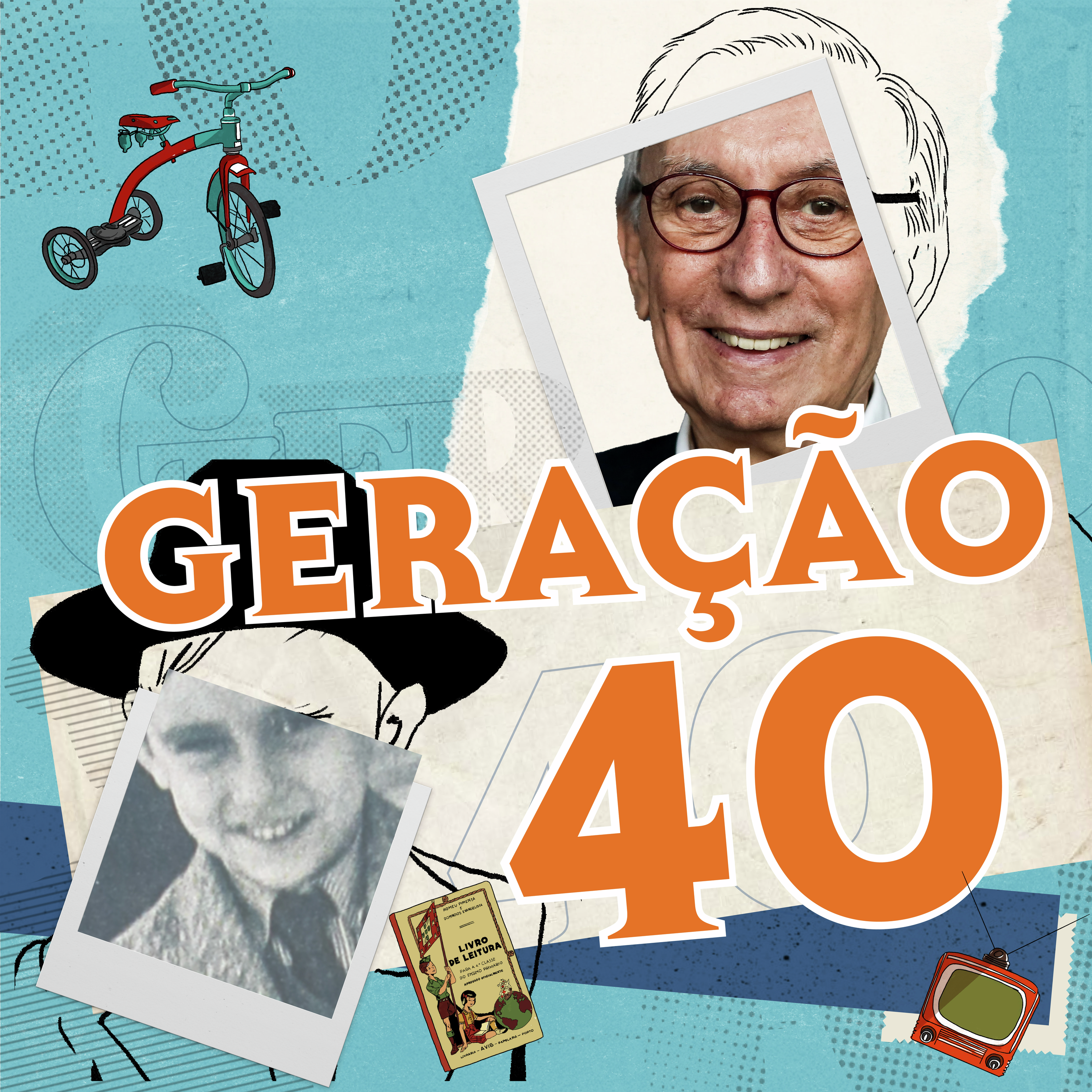 Geração 40: oiça aqui o trailer do primeiro podcast original de Júlio Isidro