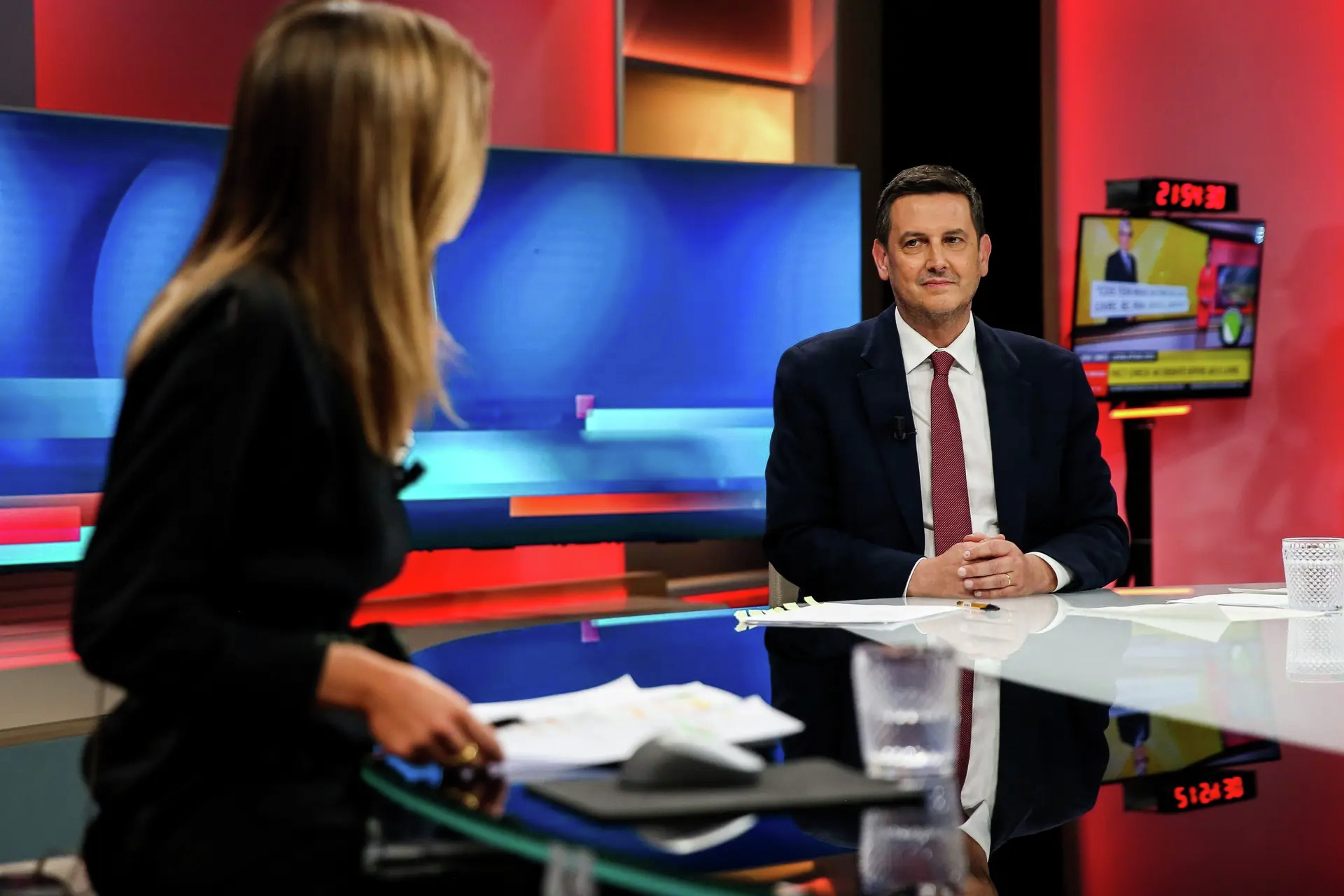 Rui Rocha (IL) e Paulo Raimundo (CDU)