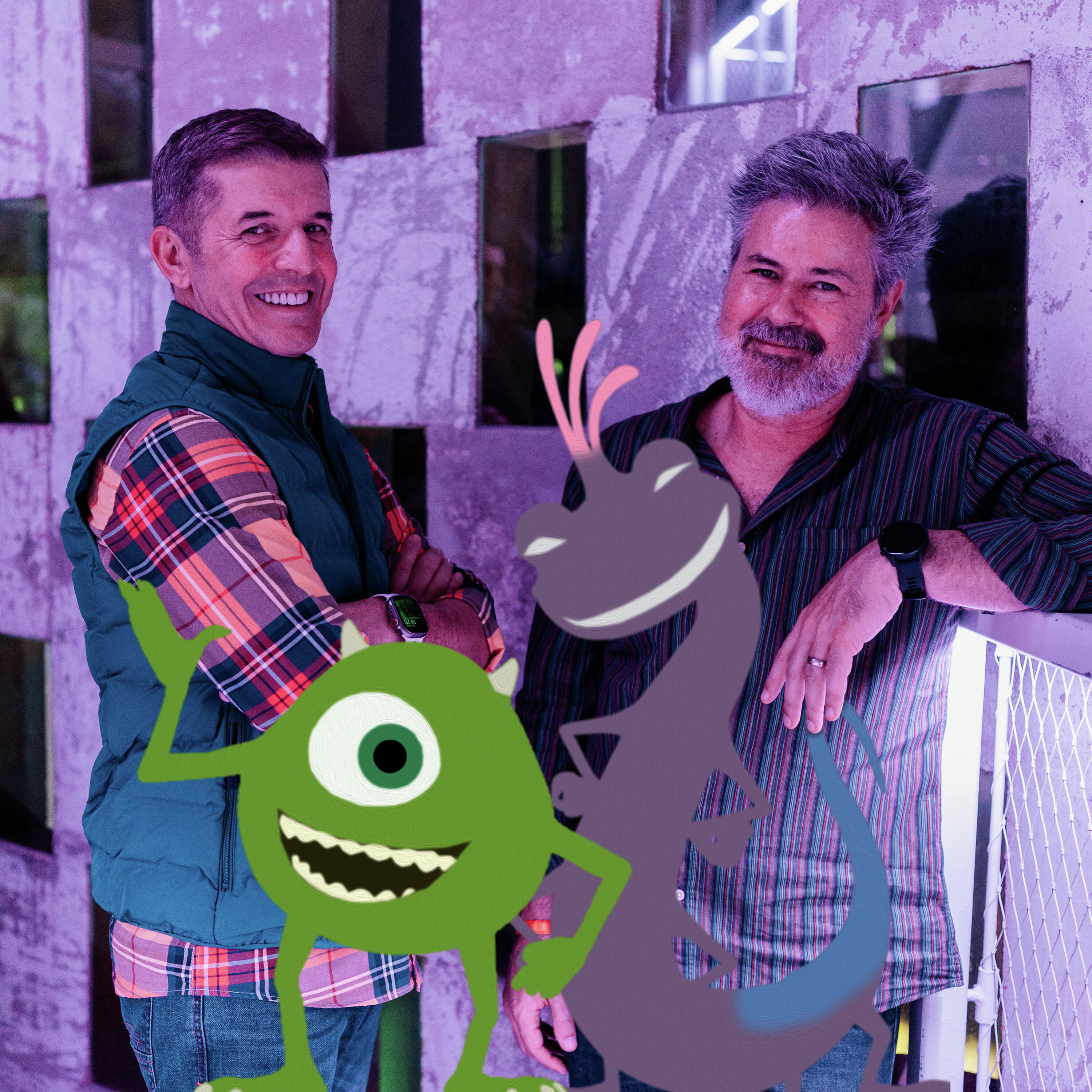 Especial ao vivo no Tribeca com as vozes de Mike Wazowski e Randall Boggs | João Baião e Paulo Oom