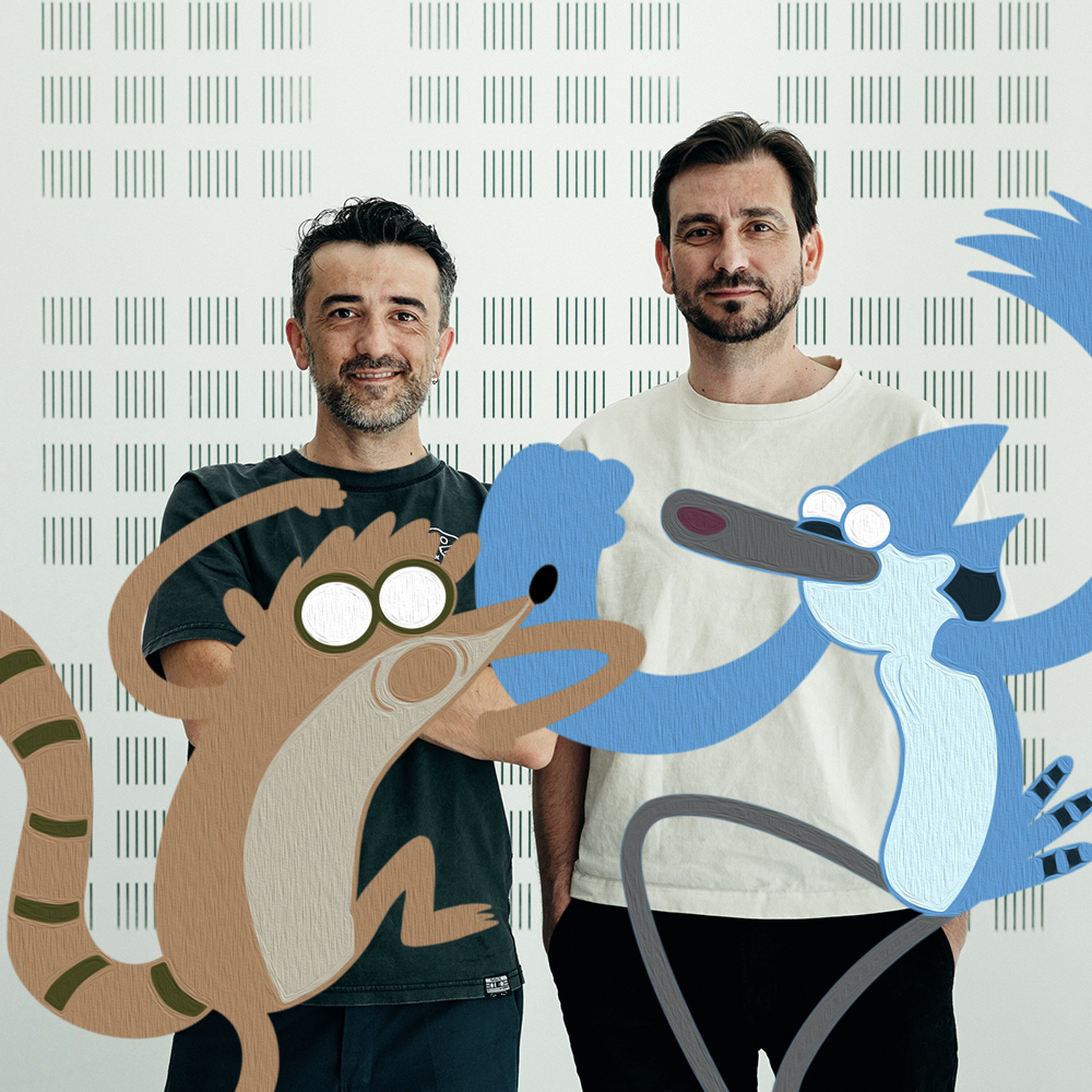 As vozes de Mordecai e Rigby (Regular Show) | Ivo Bastos e Pedro Manana