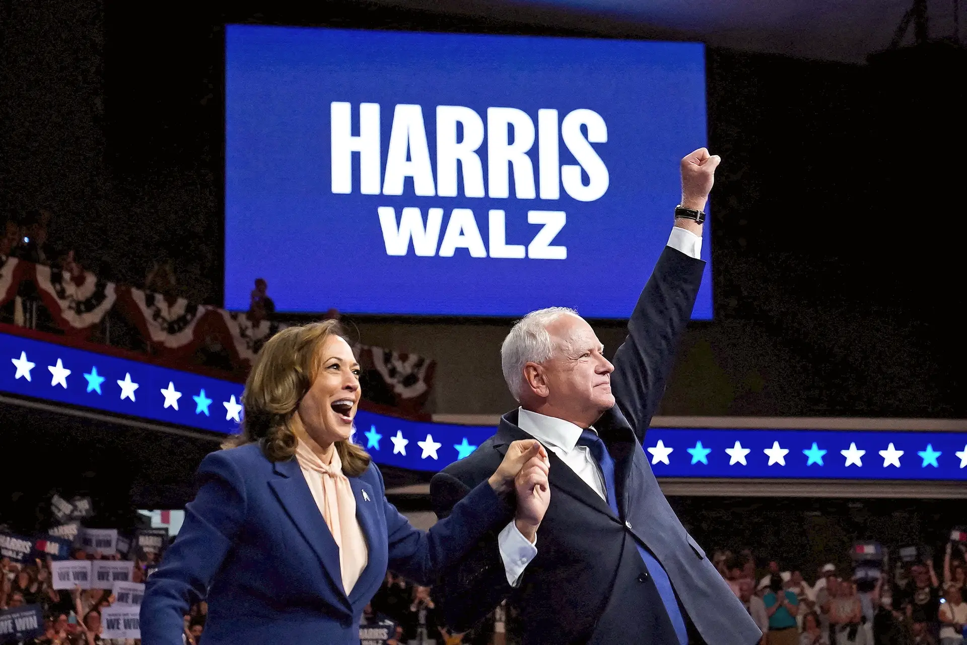 Convenção dos democratas começa hoje. O que é que Kamala Harris tem de fazer para traduzir em votos o entusiasmo da campanha?