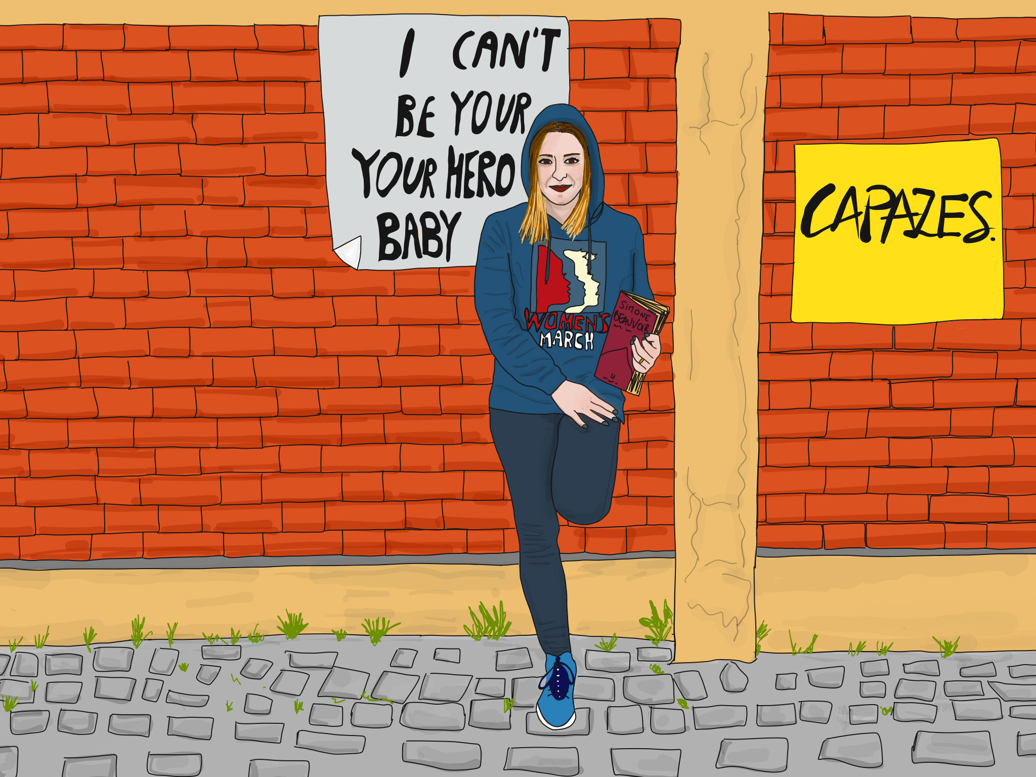 “Qualquer mulher com voz neste país é considerada 'histérica'. Houve homens que me disseram que devia estar calada, na cozinha”