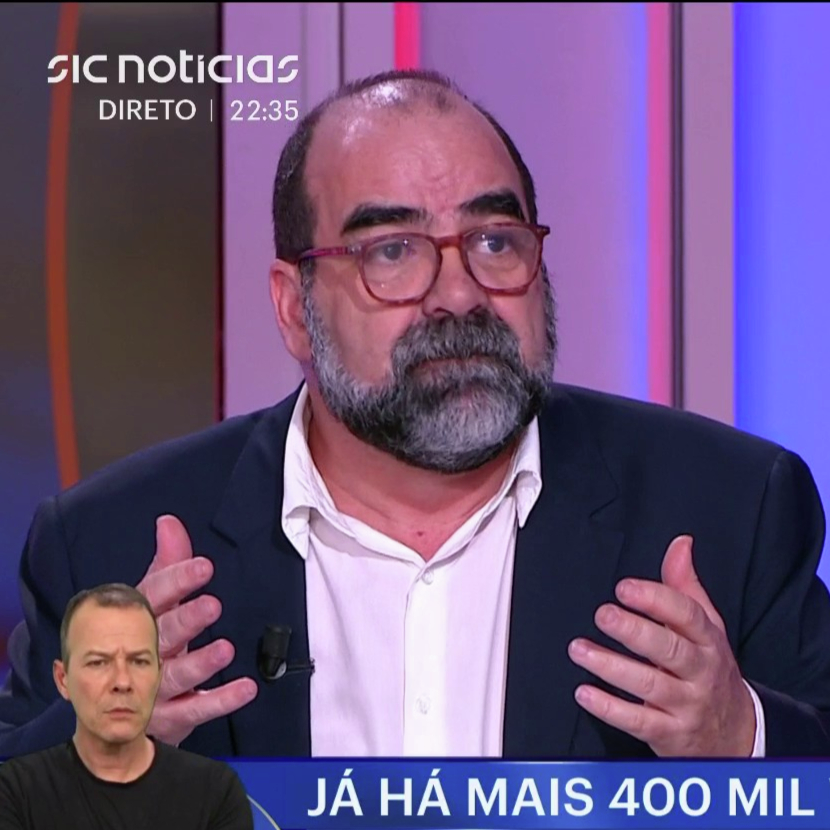 “André Ventura mobiliza sobretudo contra ele, o que ainda é uma extraordinária notícia”: ouça o comentário de Daniel Oliveira na Grande Noite Presidenciais SIC
