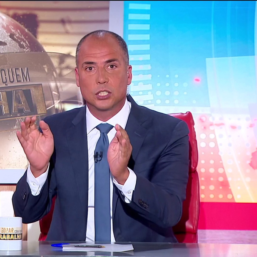 “André Ventura já gritou na televisão sobre futebol, sobre política e sobre história. O que é que falta? Geografia e físico-química”