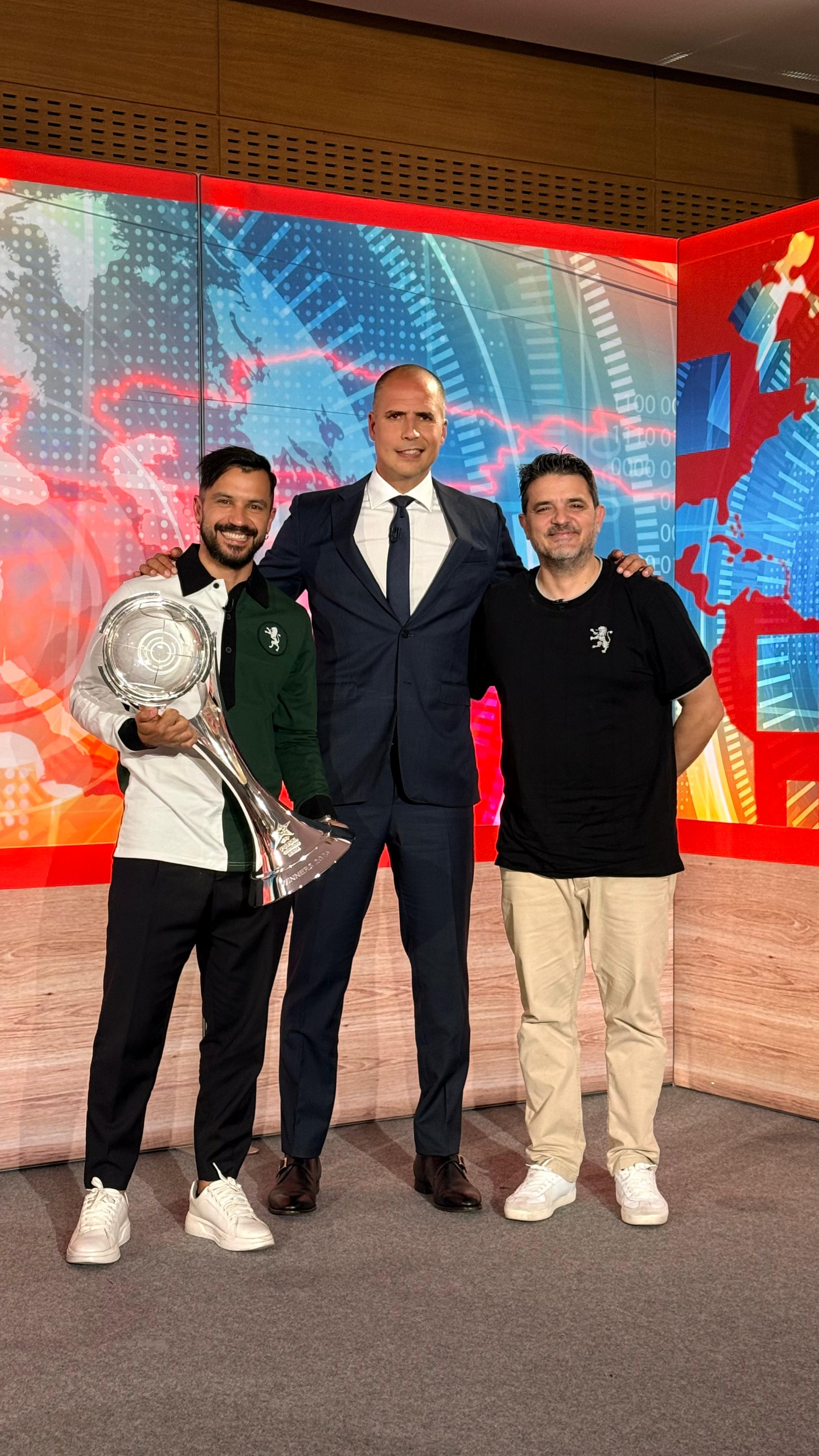 “Eu sou campeão da Europa, mando bocas a quem quiser”: Ricardo Araújo Pereira resume o espírito de Nuno Dias e João Matos, do futsal do Sporting
