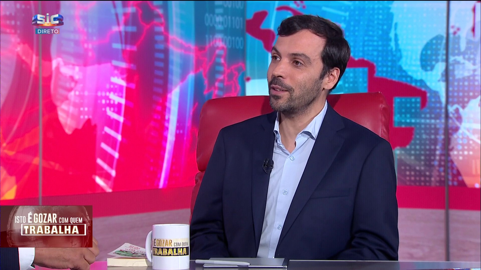 Jorge Pinto: “Eu sou o único candidato que quer ser realmente presidente”