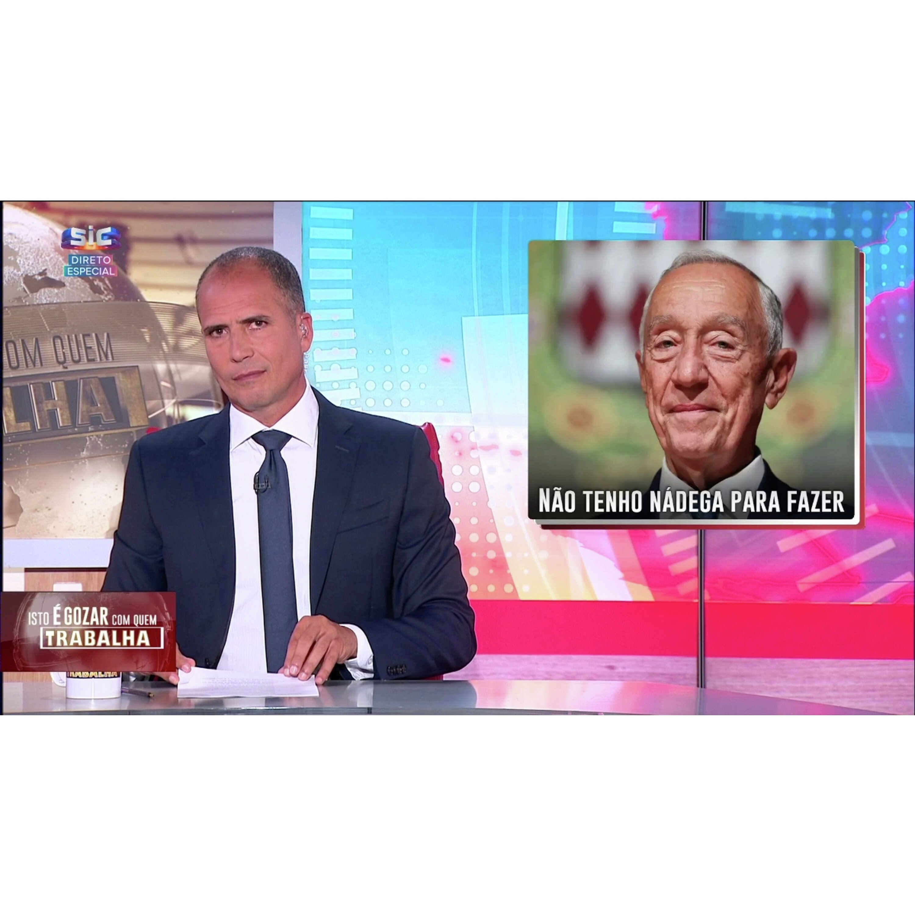 “Somos o país em que um antigo Presidente da República, dois meses depois de acabar o cargo, desata a pontapear cidadãos no cu” Episode cover