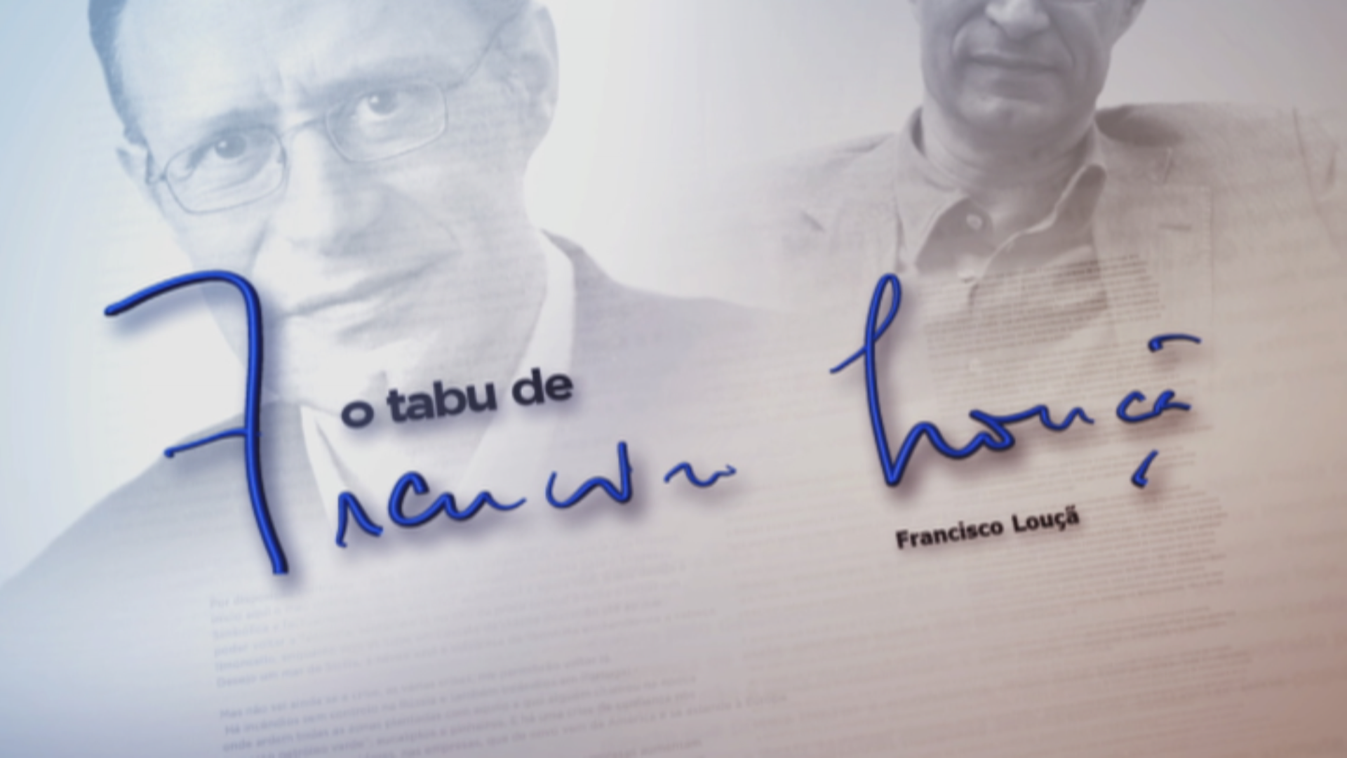 O Tabu de Francisco Louçã