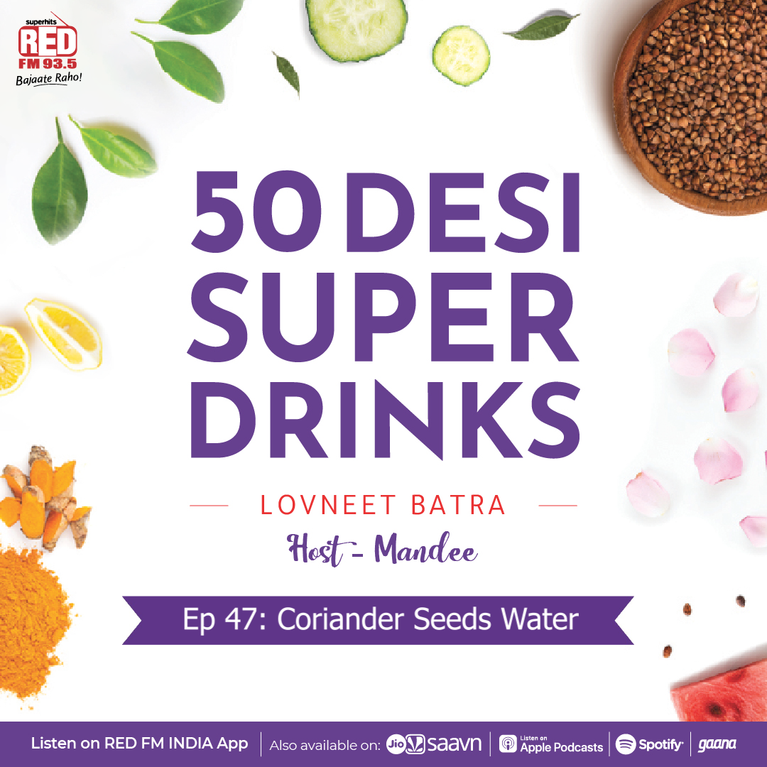 Recipe Coriander Seeds Water