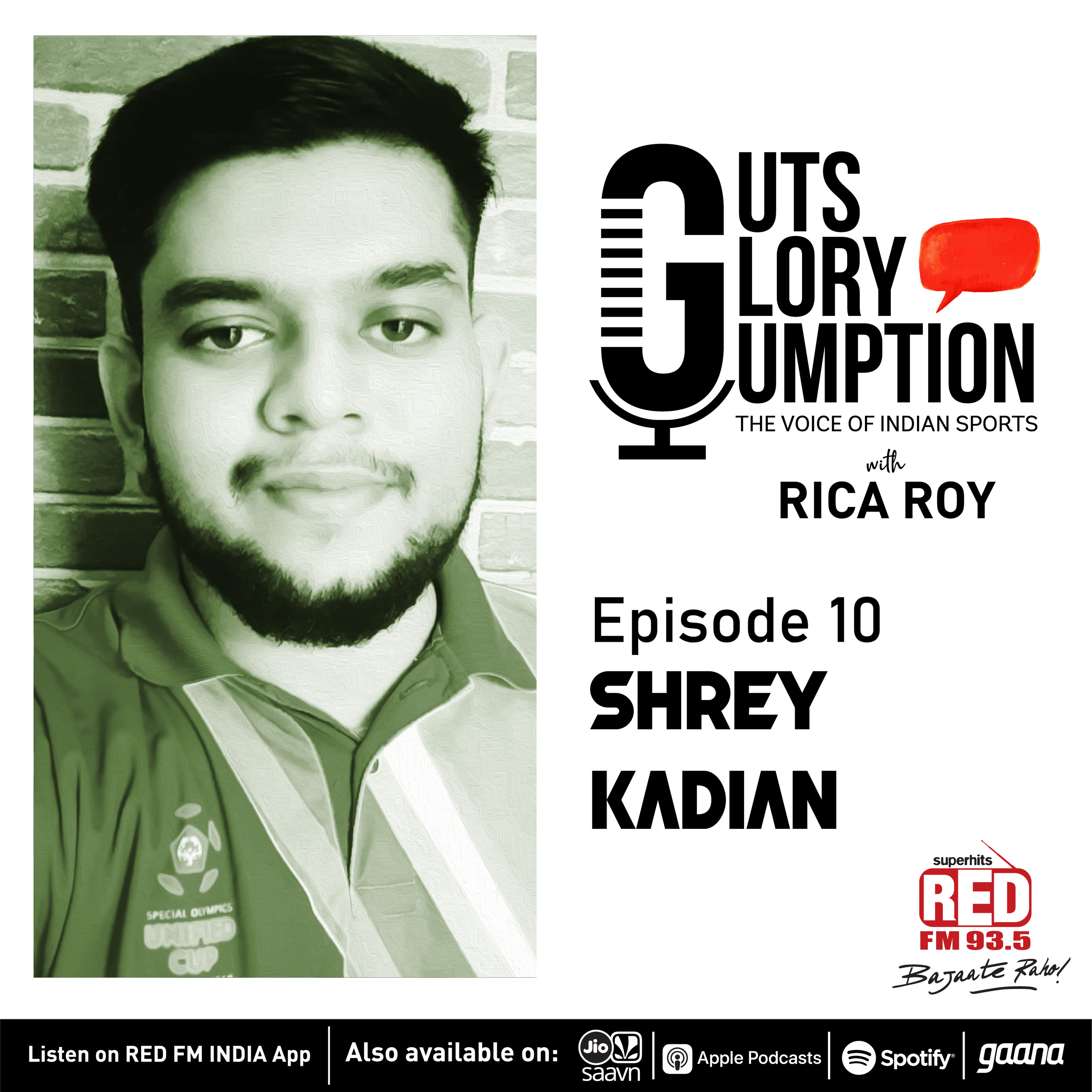 Guts Glory Gumption - The Voice of Indian Sports with Rica Roy Podcast