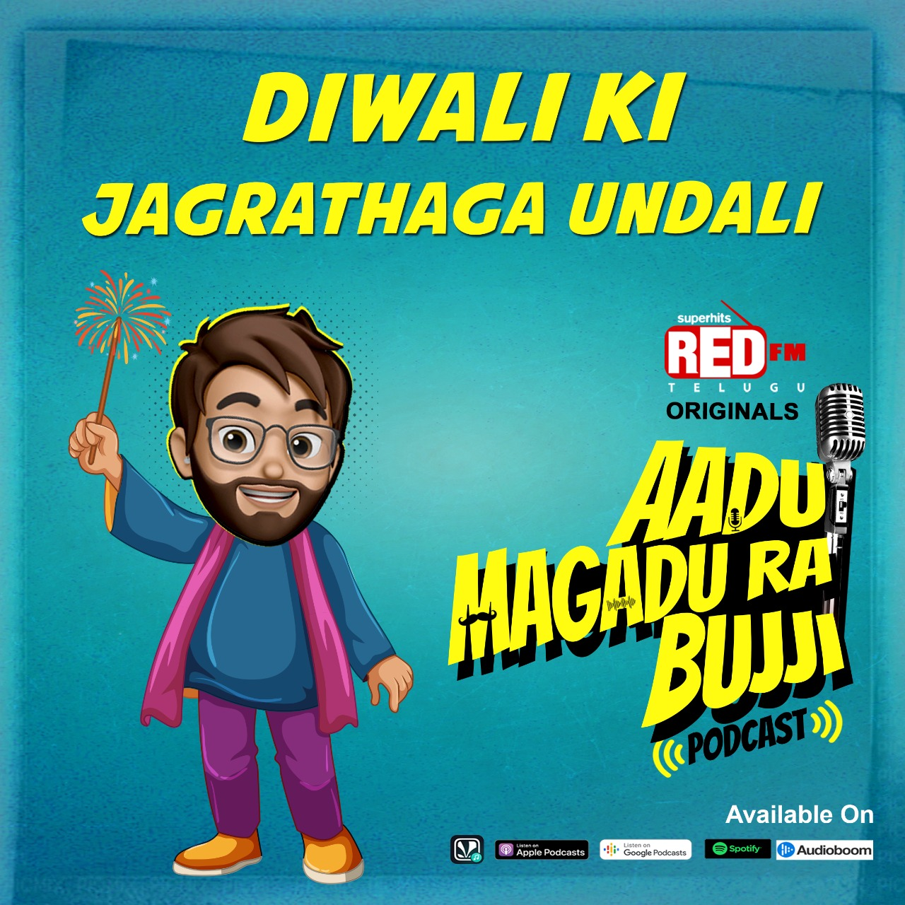 Diwali ki Jagrathaga Undali | E73| Aadu Magadra Bujji | Red FM Telugu episode artwork