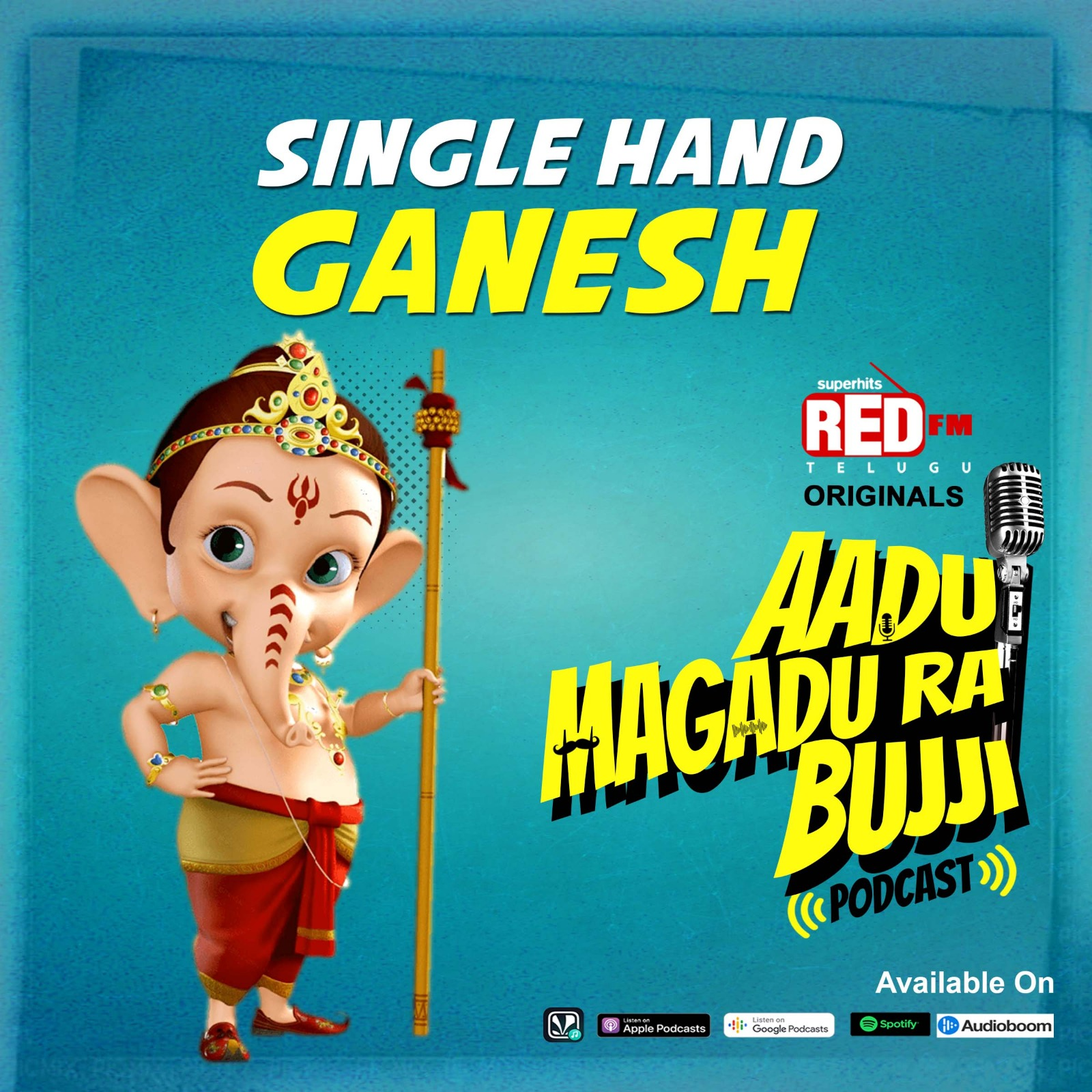 Single Hand Ganesh | E110 | Aadu Magadu Ra Bujji | Red FM Telugu