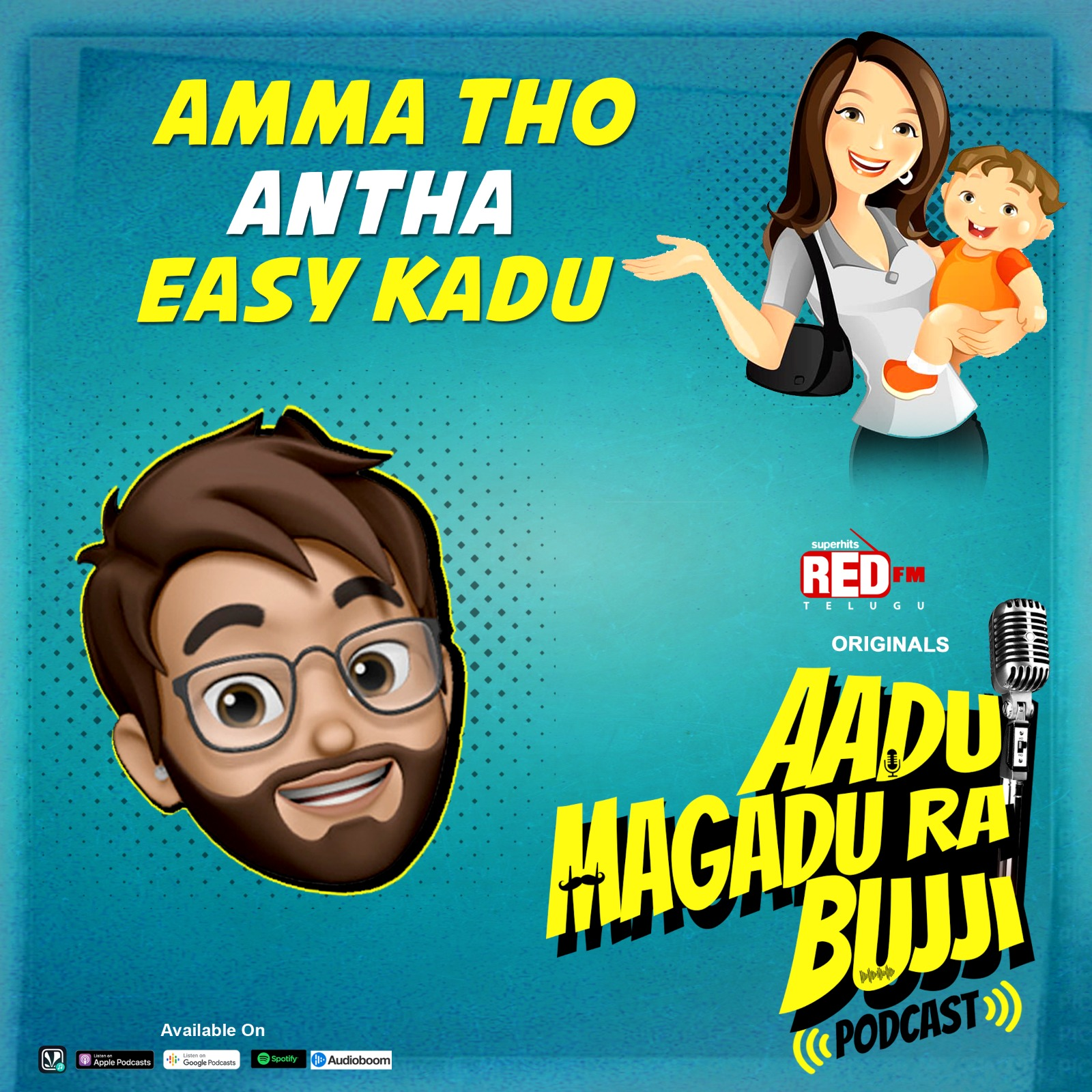 Amma tho Antha Easy Kadu | E95 | Aadu Magadu Ra Bujji | Red FM Telugu episode artwork