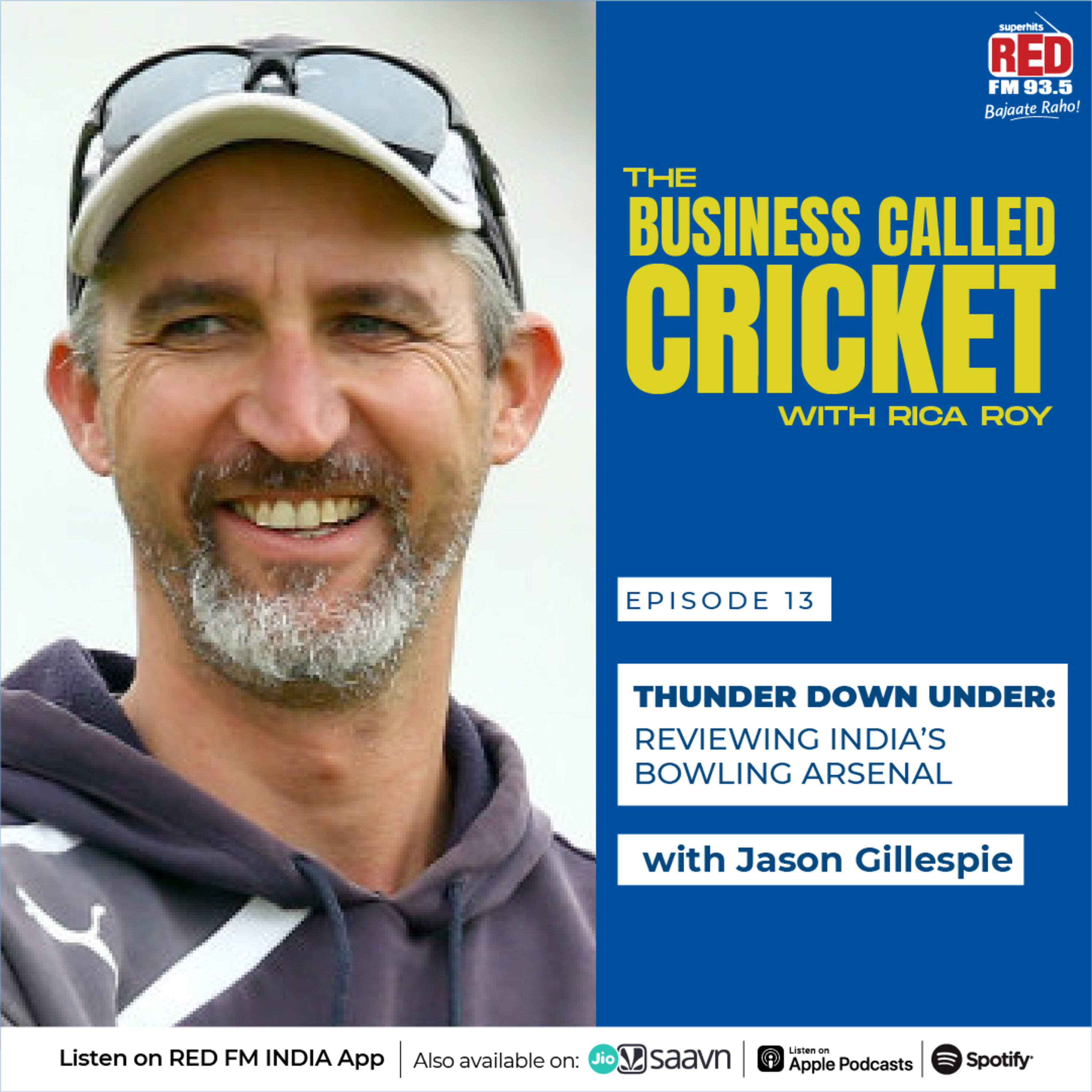 EP - 2 Thunder Down Under Reviewing India’s Bowling Arsenal With Jason Gillespie
