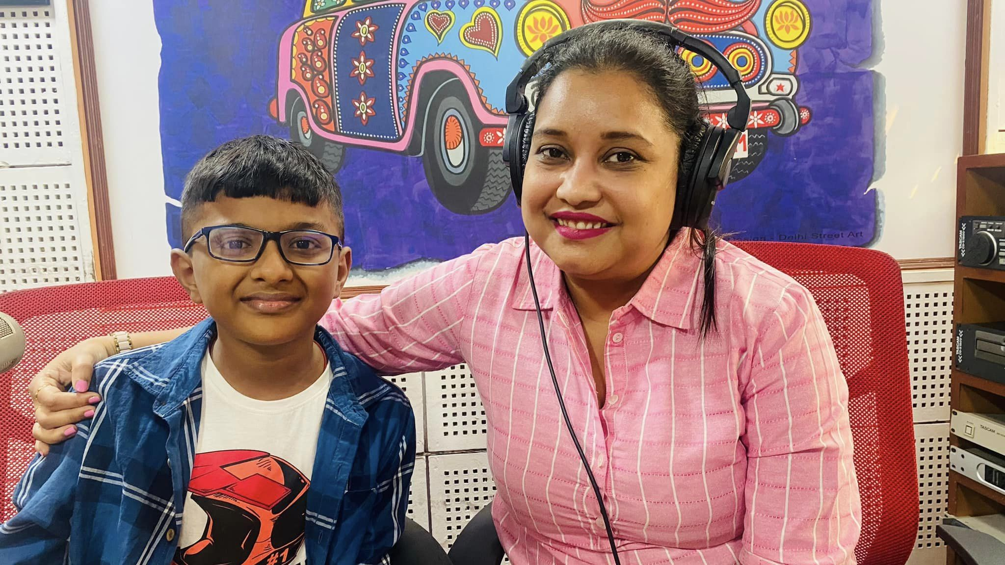 Rj Smita in conversation with Aahan Patnaik Sahoo, one of Odisha's youngest Writer and Youngest Published Author in India ,  on Red Fm Morning No1.