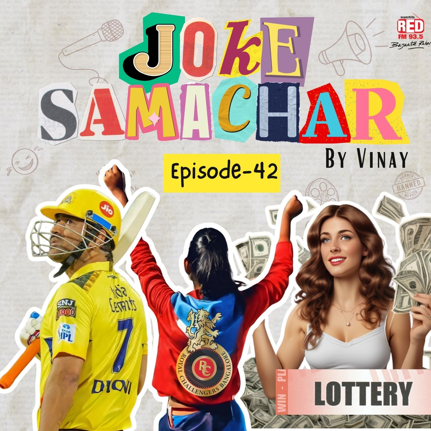Dhoni ka jalwa, Boss, Chutti aur ipl, Galti se Crorepati episode artwork