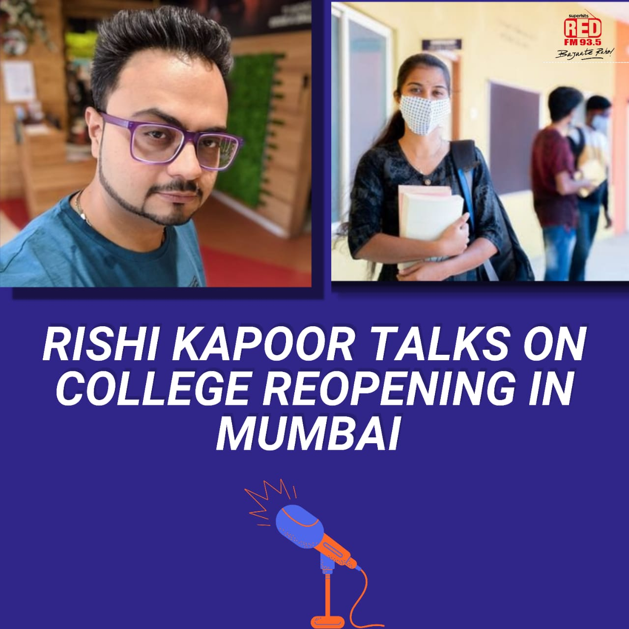 Rishi Kapoor talks on college reopening in Mumbai.