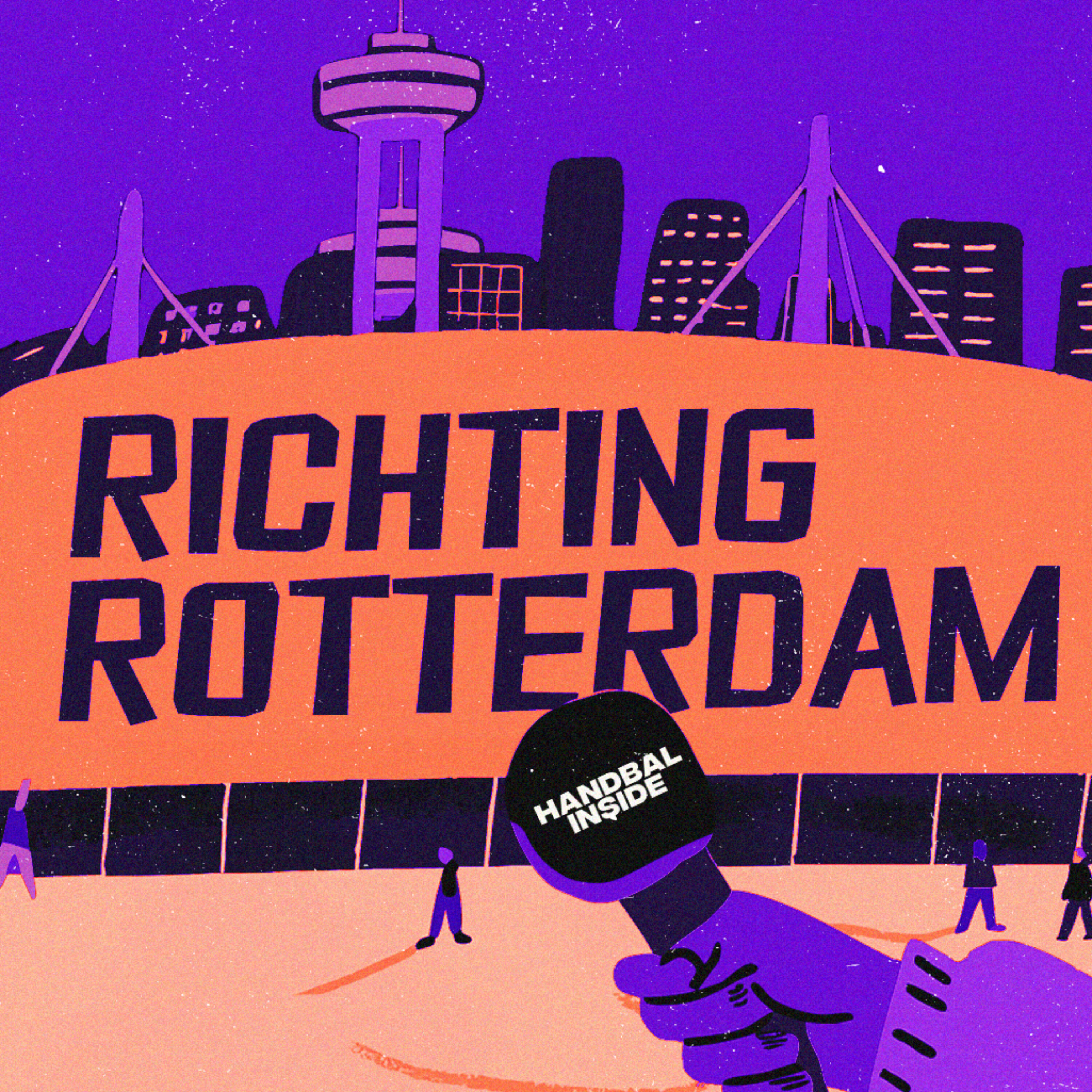 Heulen met de vijand (ft. Monique Tijsterman) | Richting Rotterdam | Handbal Inside