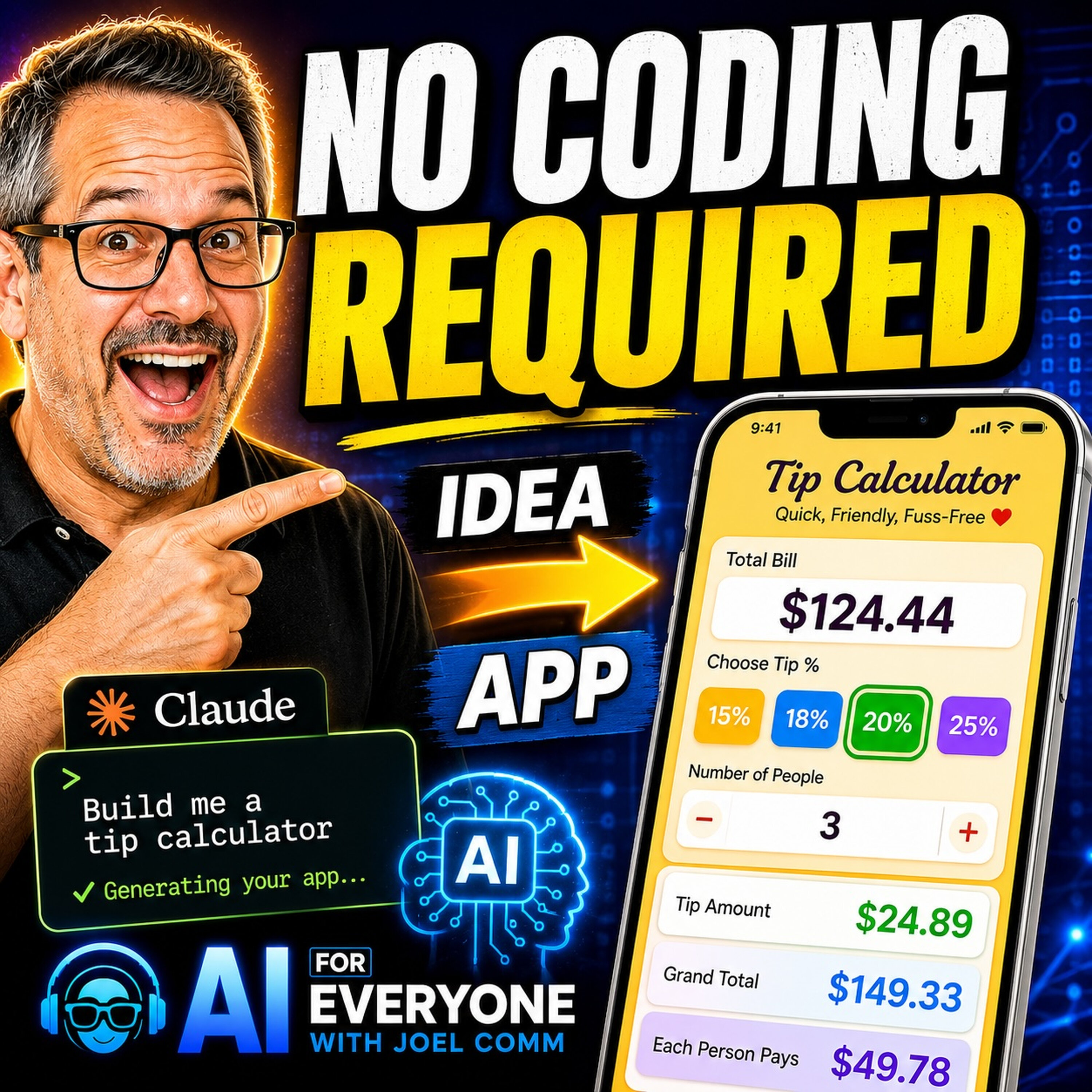 Build Your Own App with AI in 5 Minutes (No Coding Required) episode artwork