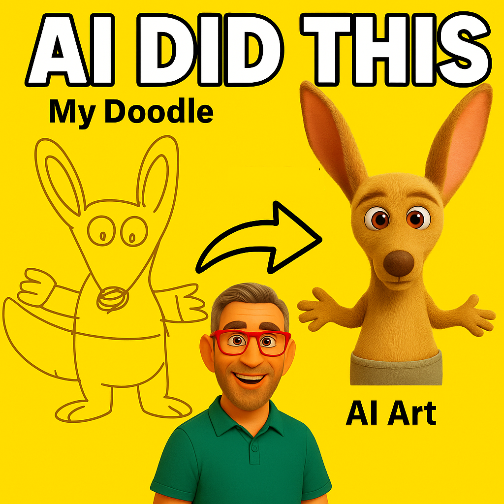 AI Turned My Childhood Toy Into Art