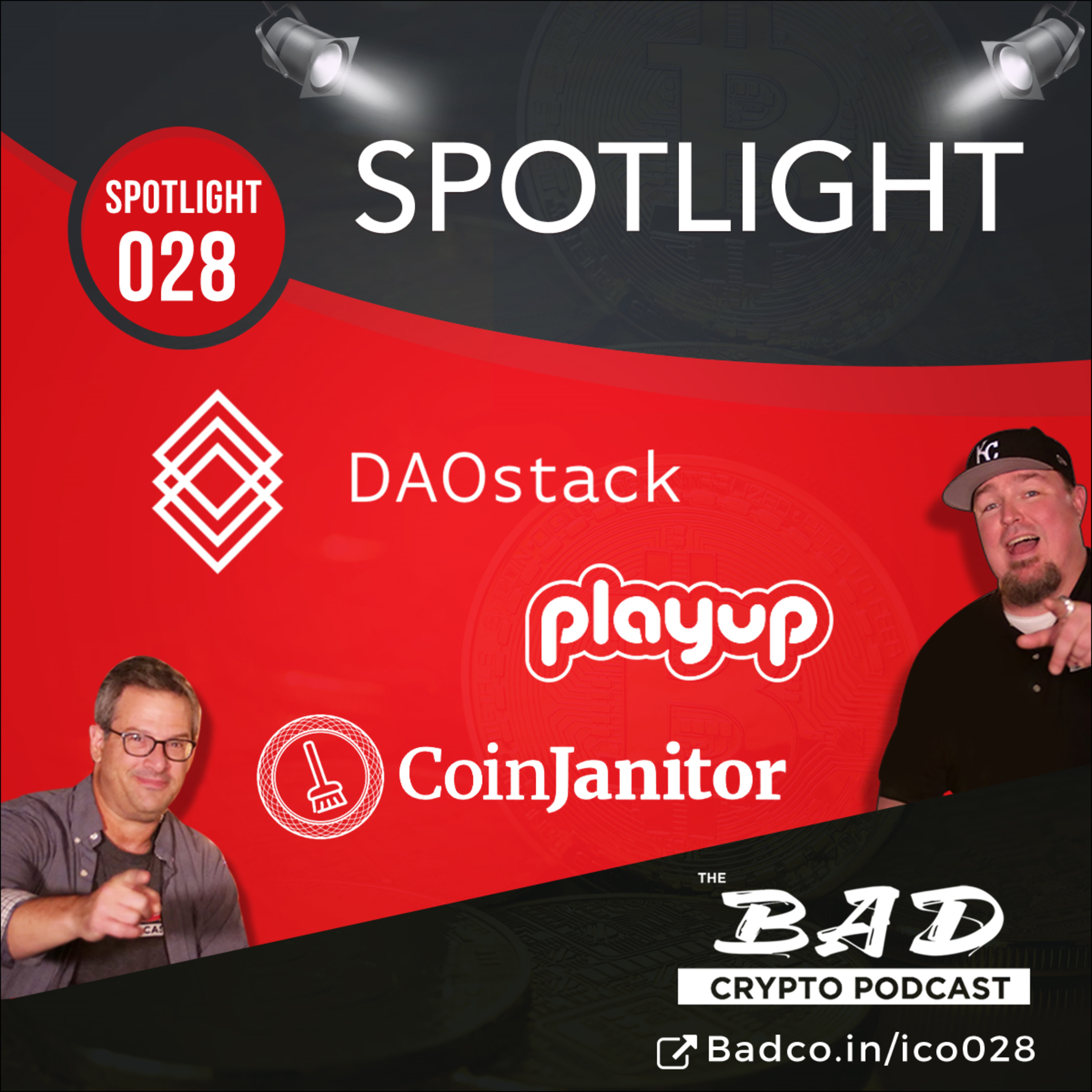Spotlight: DAOstack, PlayUp, CoinJanitor