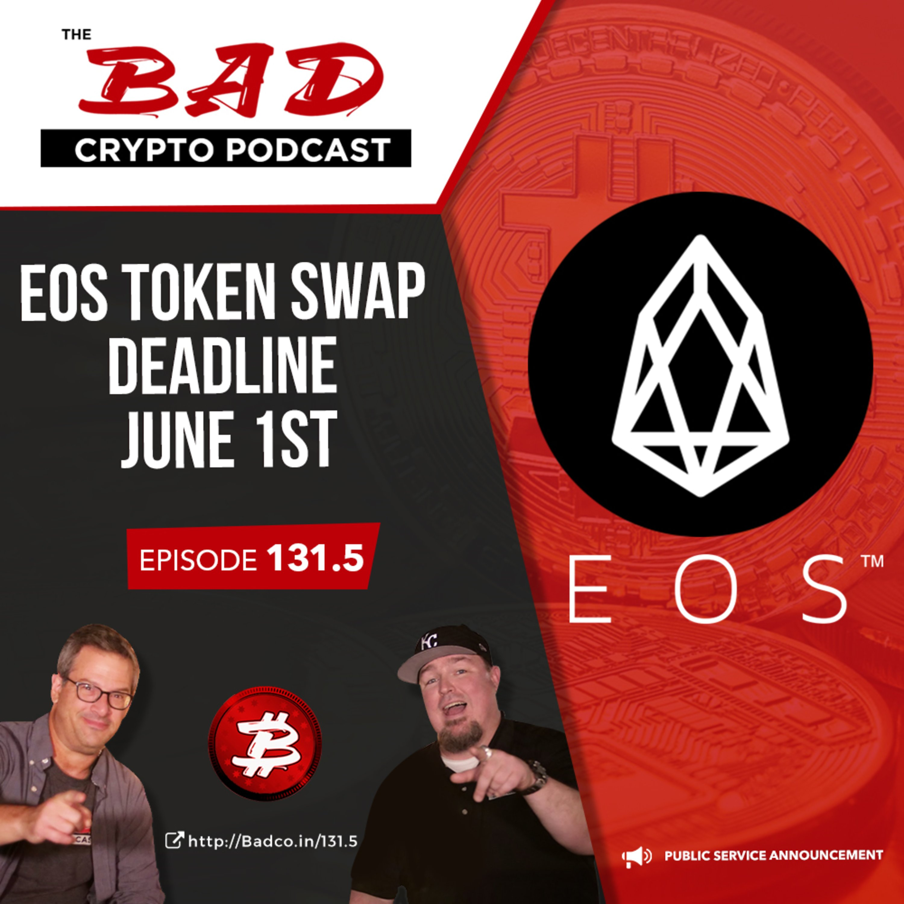 Quickie: EOS Token Swap Deadline June 1st
