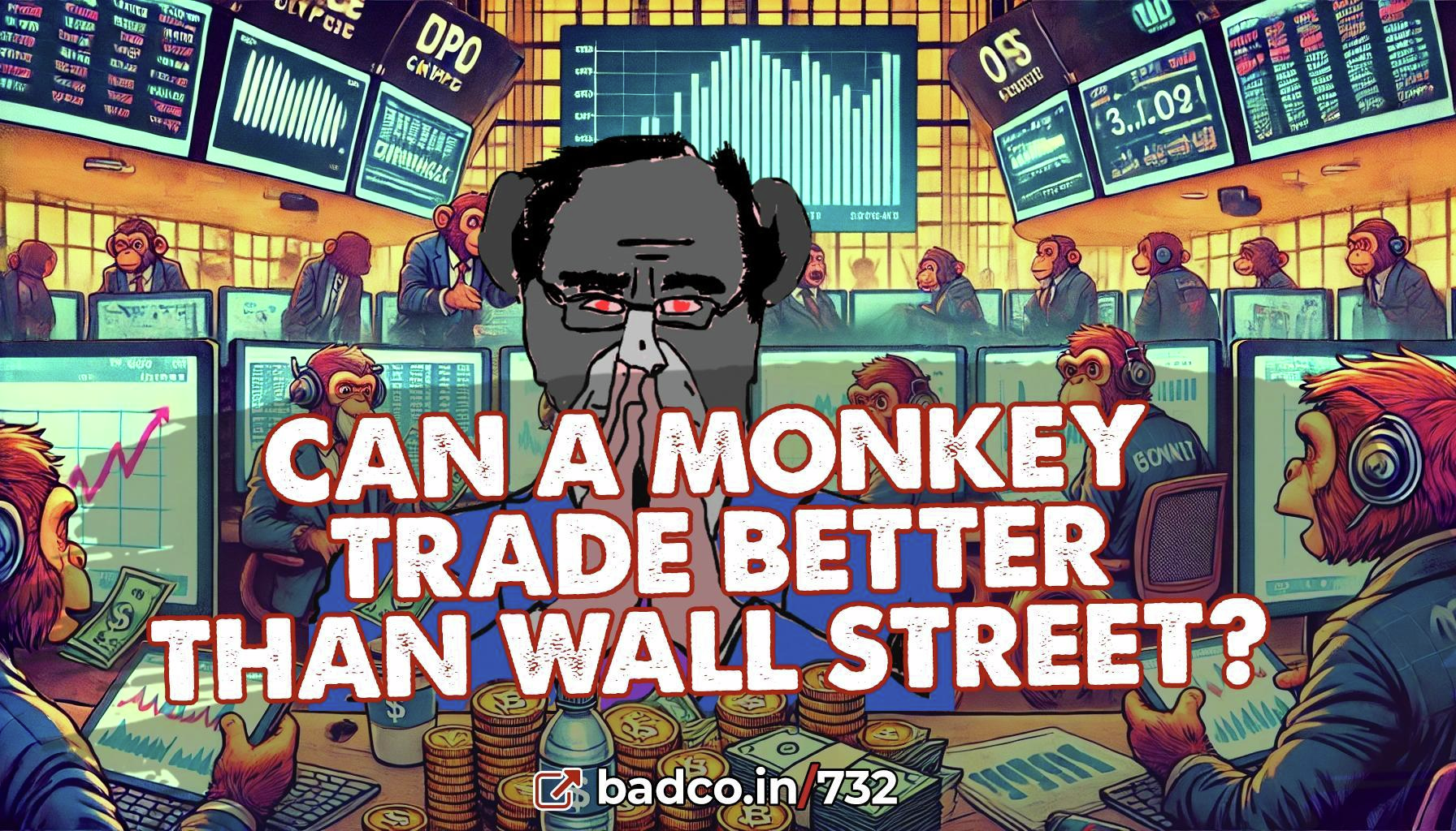 Ep 732: Can a Monkey Trade Better than Wall Street?