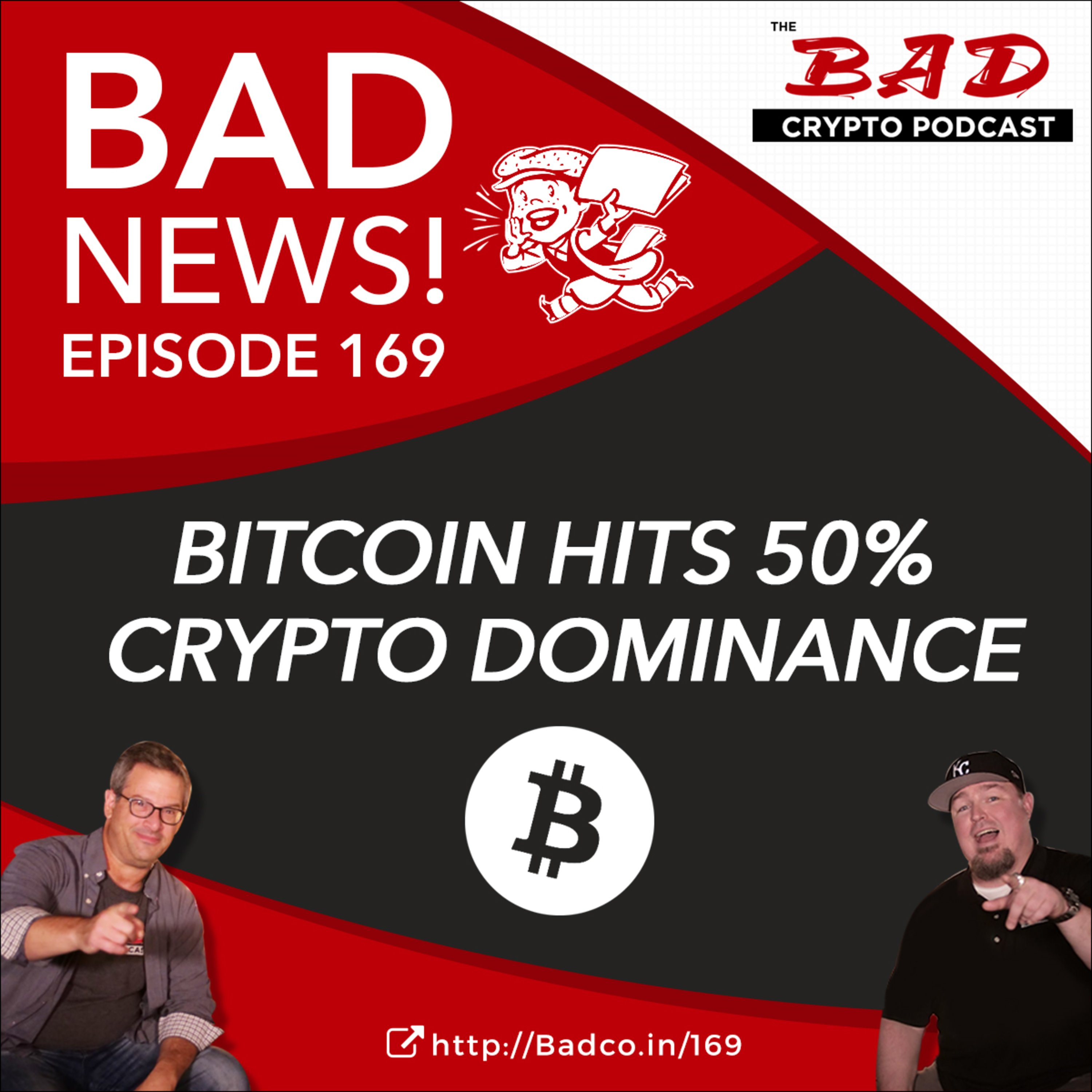 Bitcoin Hits 50% Crypto Dominance - Bad News for 8/16/18