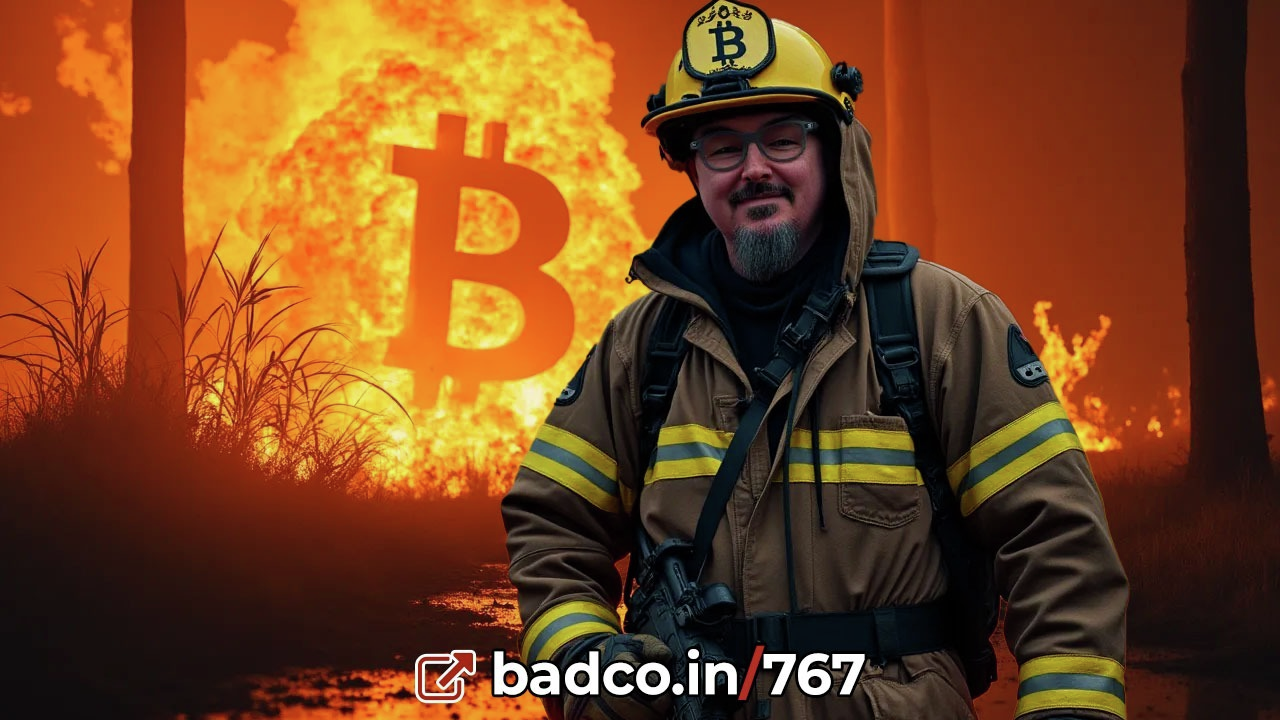 EP 767 - Crypto Markets on Fire.  Who will Stop the Burn?