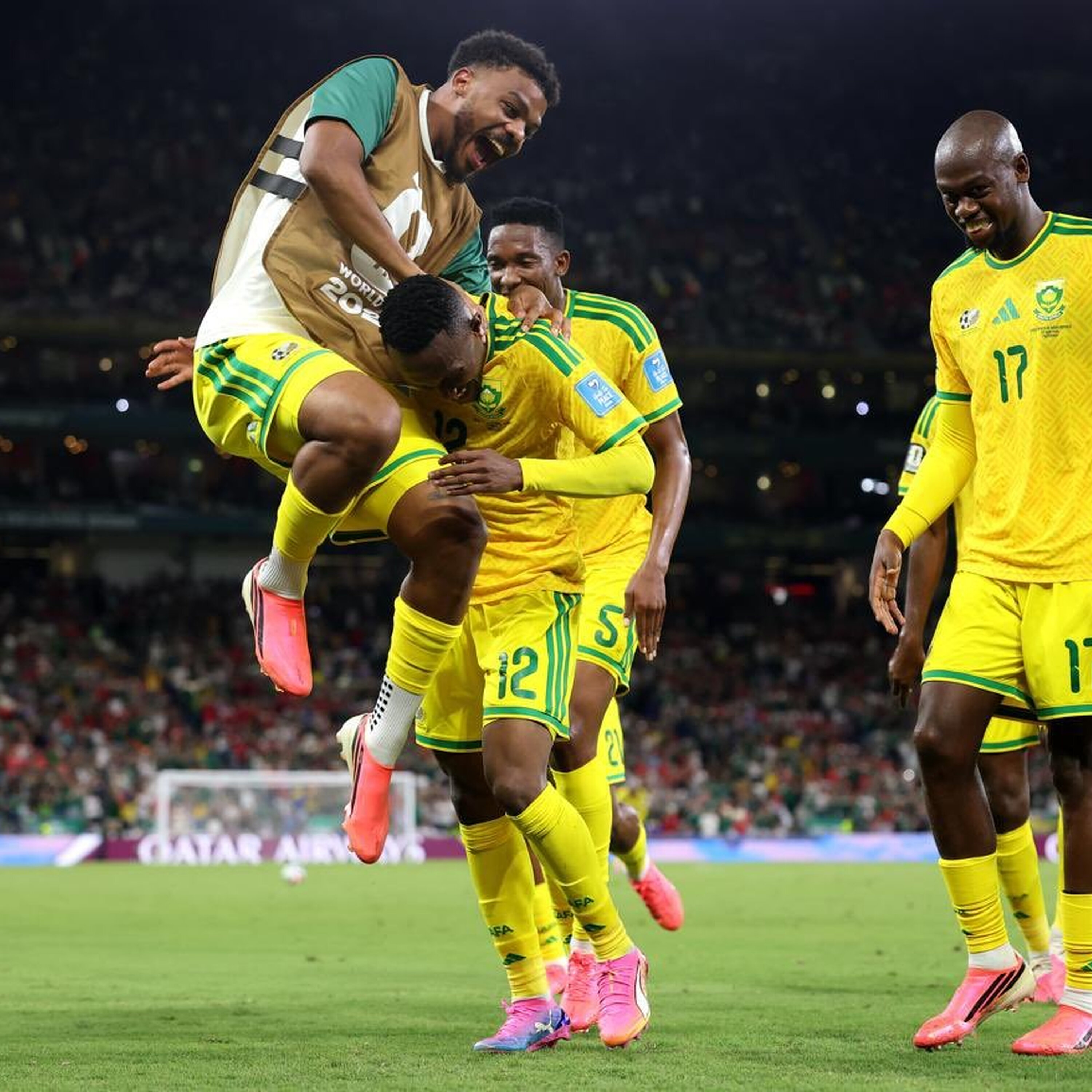 Bafana make history with World Cup breakthrough.