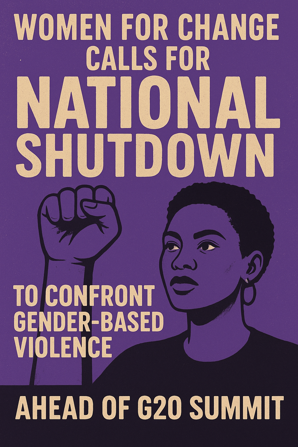 5N WOMEN FOR CHANGE CALLS FOR NATIONAL SHUTDOWN episode artwork