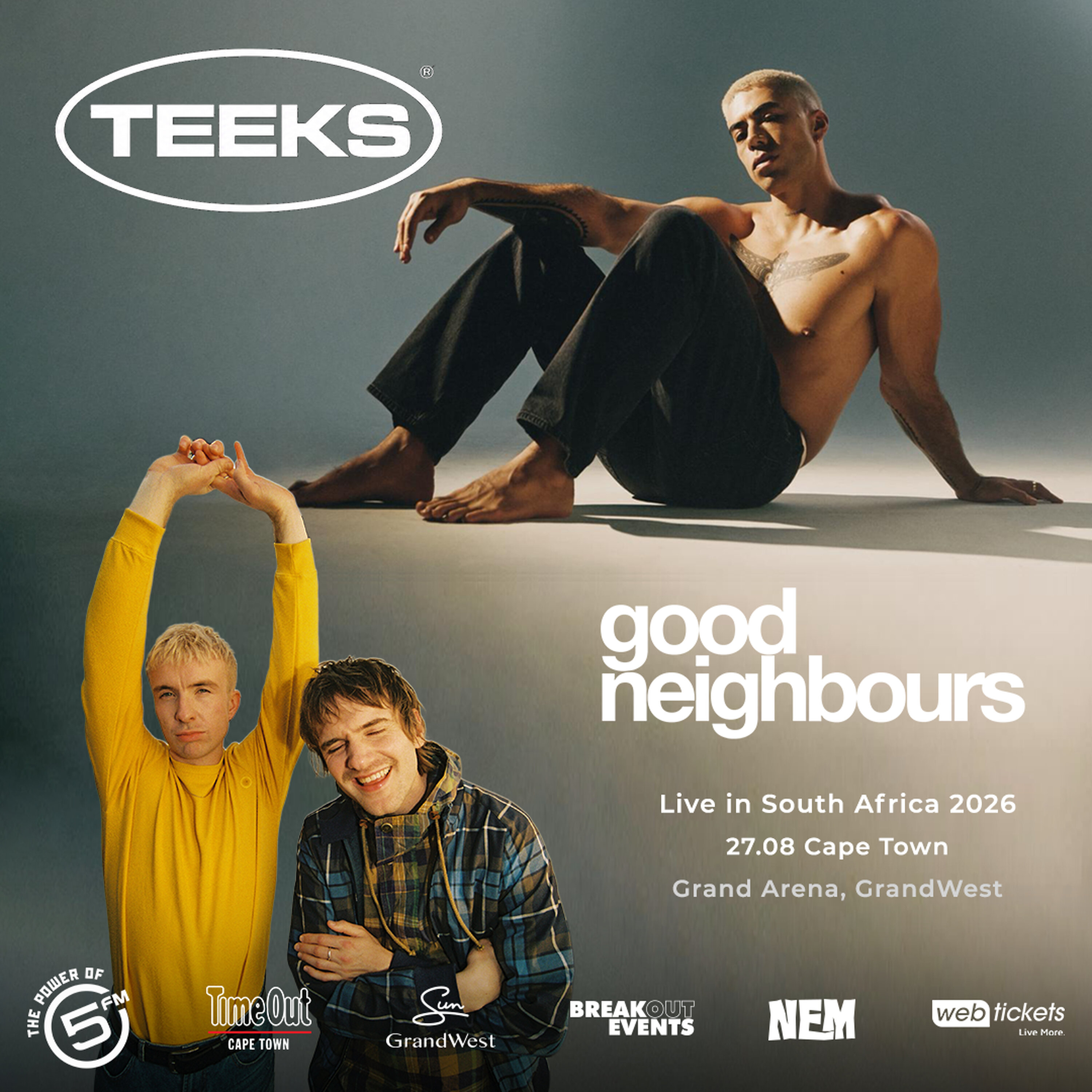 5N TEEKS brings soulful sound to Cape Town