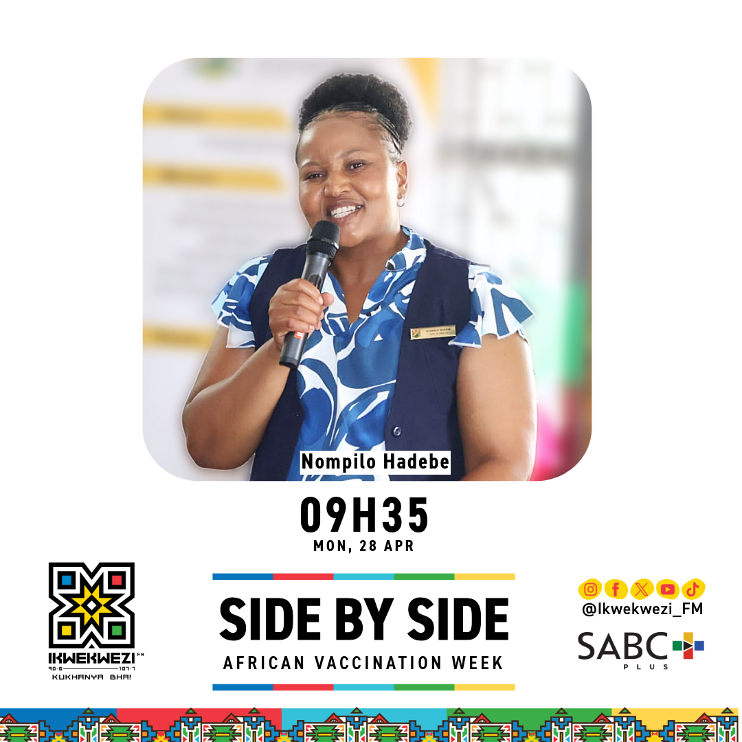 Side by Side:  African Vaccination week episode artwork