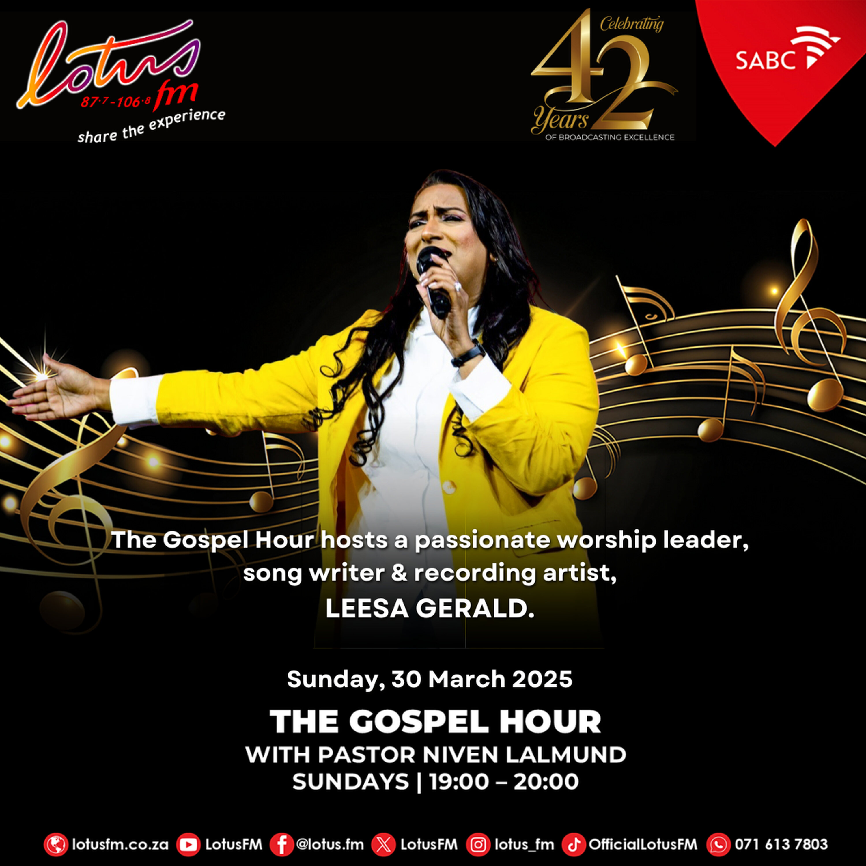 Leesa Gerald. - 30 March 2025 episode artwork