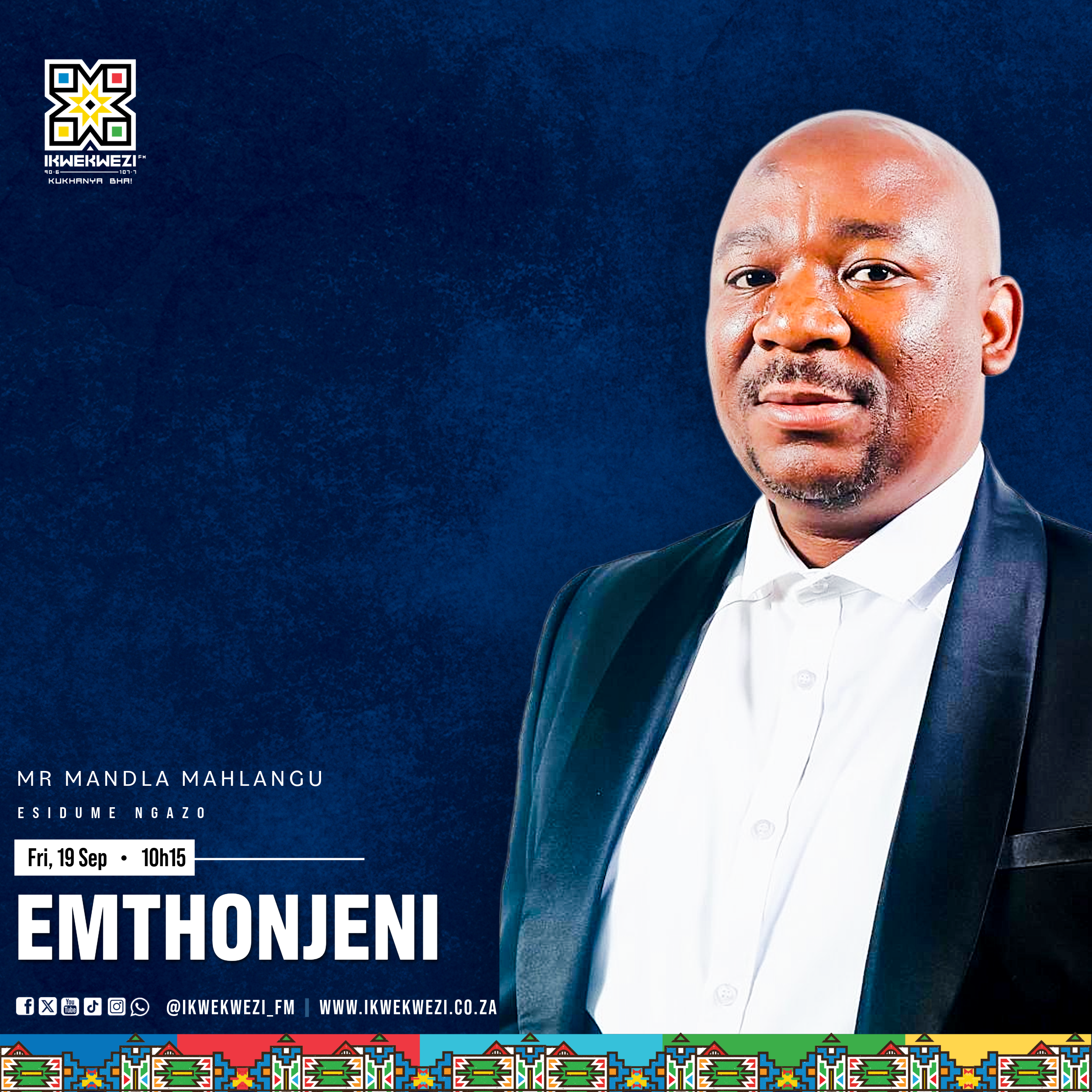 Esidume Ngazo:  Mr Mandla Mahlangu - Acting MM NDM episode artwork