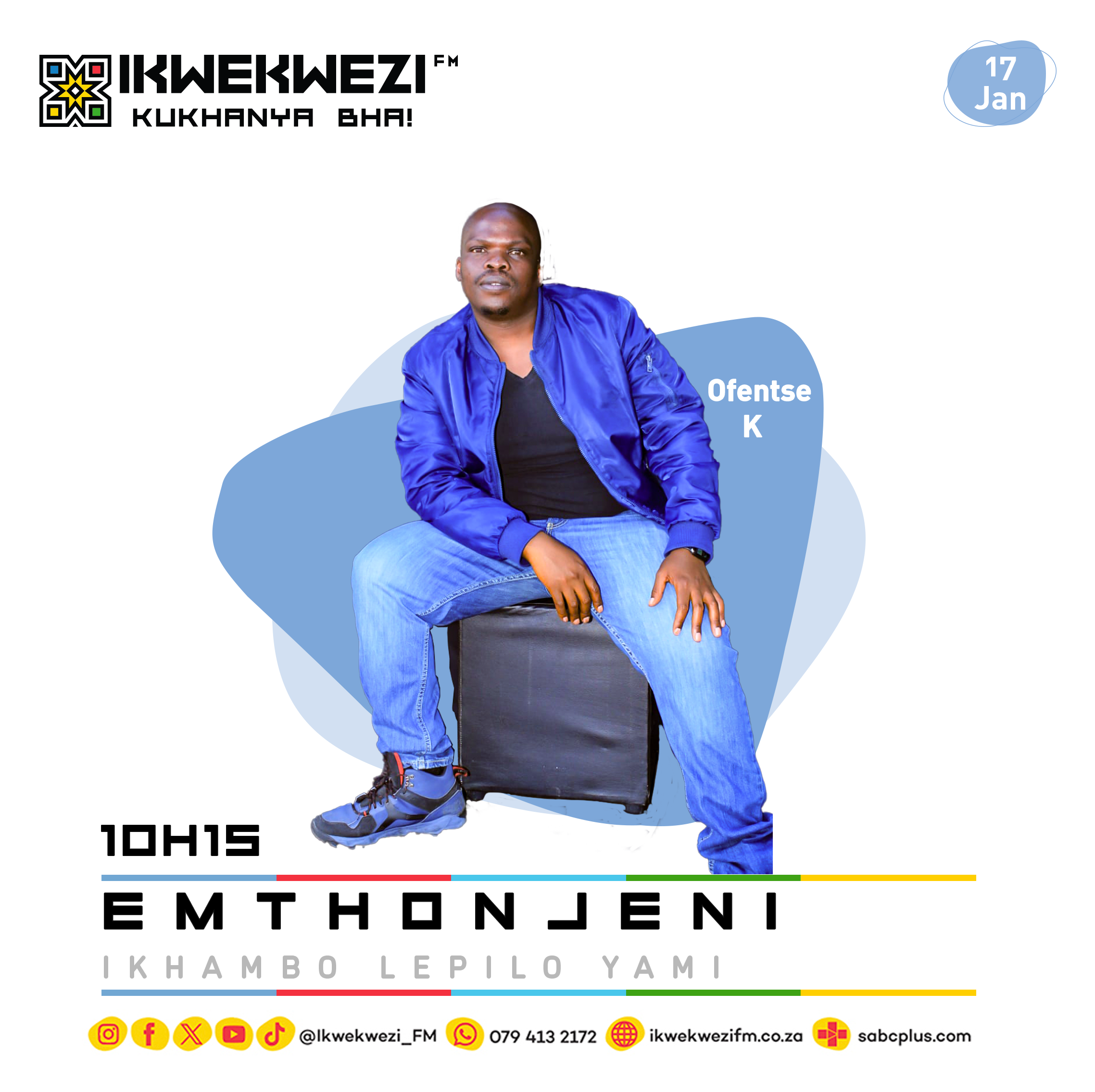 #IkhamboLepiloyam: Ofentse K episode artwork