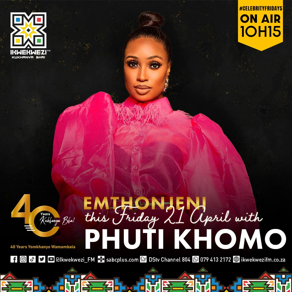 Celebrity Fridays: Phuti Khomo episode artwork