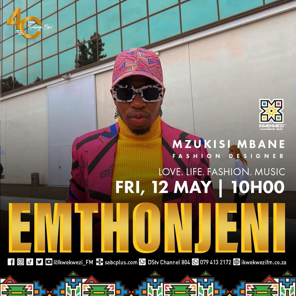 Celebrity Fridays: Mzukisi Mbane- Fashion designer episode artwork