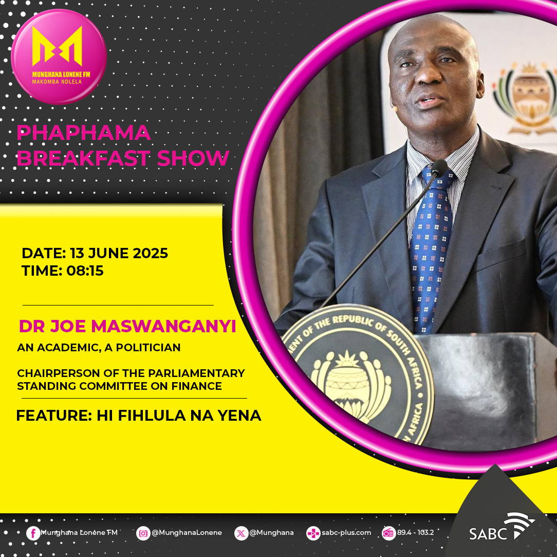 Dr Joe Maswanganyi Interview 13 June 2025