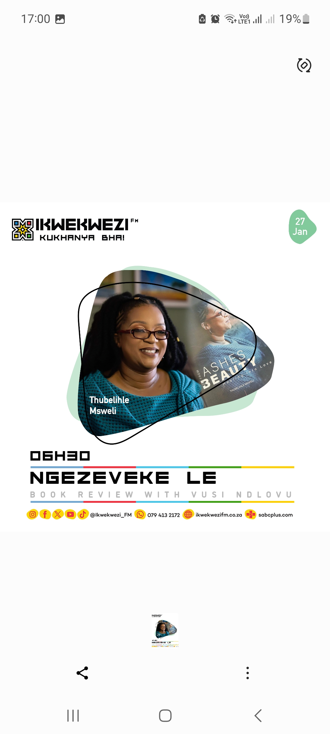 Ikwekwezi FM Iindaba