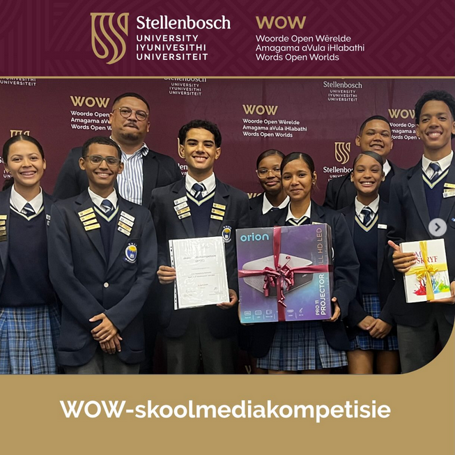 Paarl-leerders troef skerms met skoolmedia-oorwinning