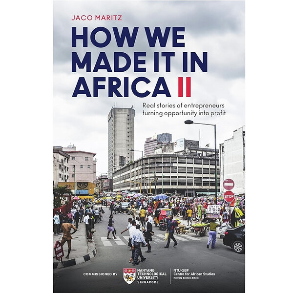Boek oor suksesvolle Afrika-entrepreneurs