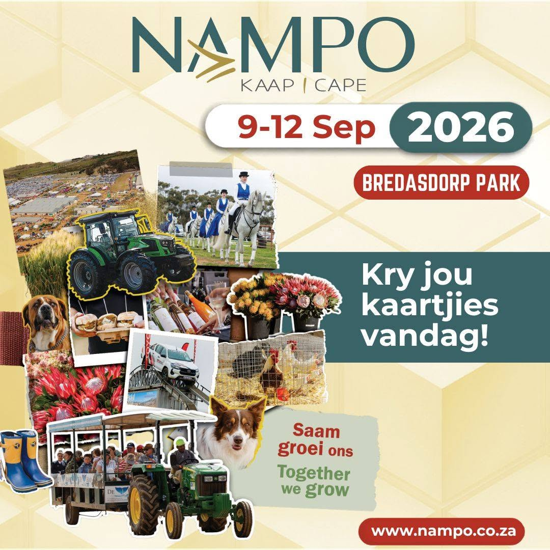 Nampo Kaap maak reg vir ’n groot skare op Bredasdorp