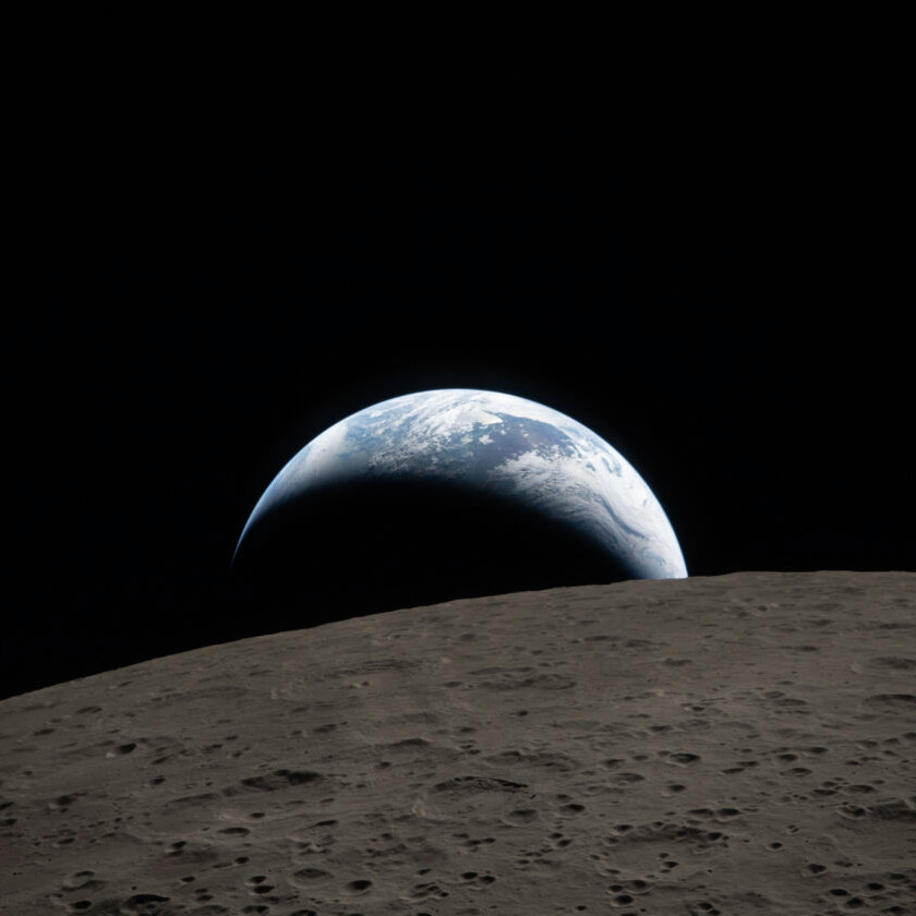 Maansending verpletter rekords