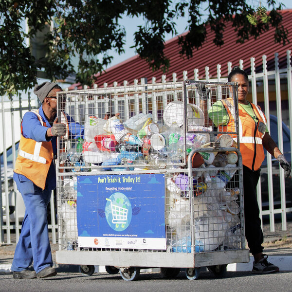 Belville se herwinning-terugkoopwinkel is model vir die wêreld