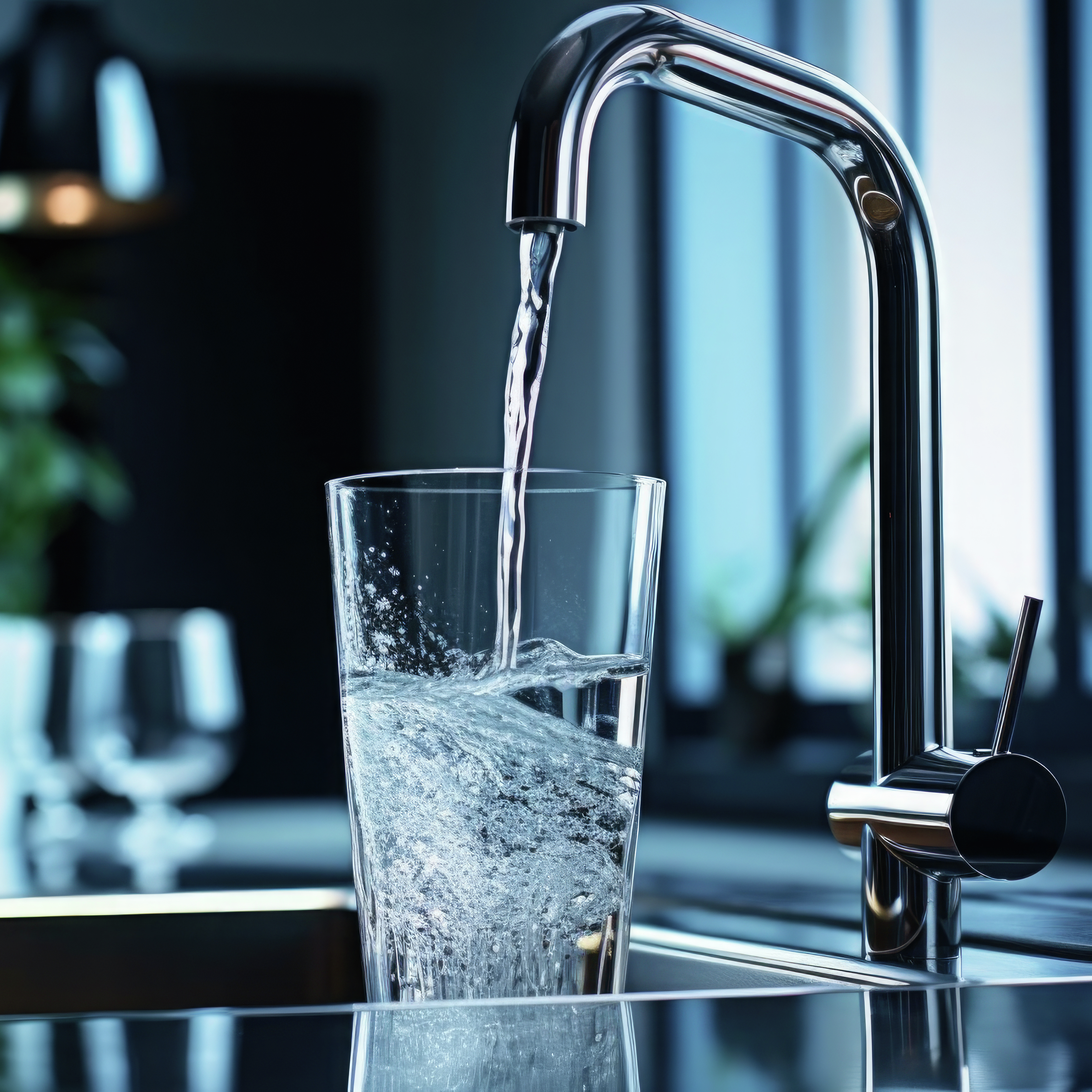 Watergeskil draai in hof