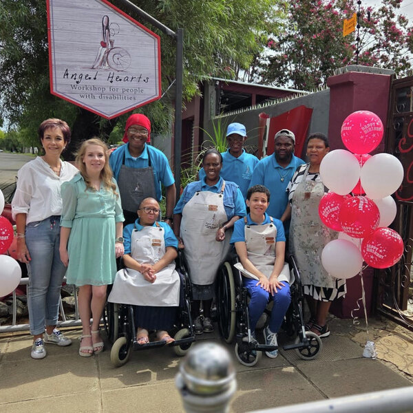 Angel Hearts bevorder mense met gestremdhede se kreatiwiteit