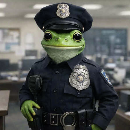 Toe verander die polisieman in 'n padda! episode artwork