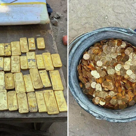 Goud in die muur